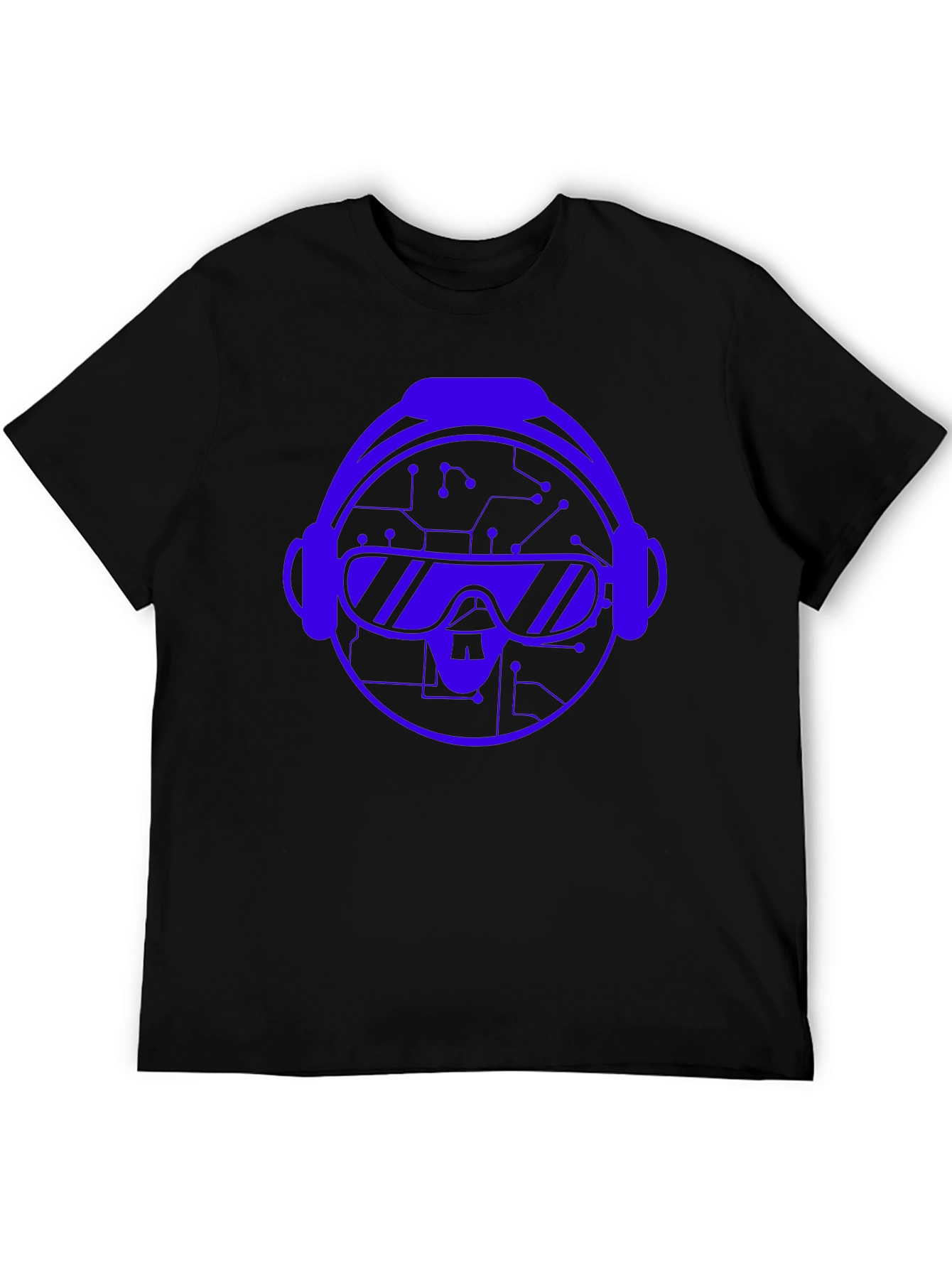 VR Headset Graphic T-Shirt - Black