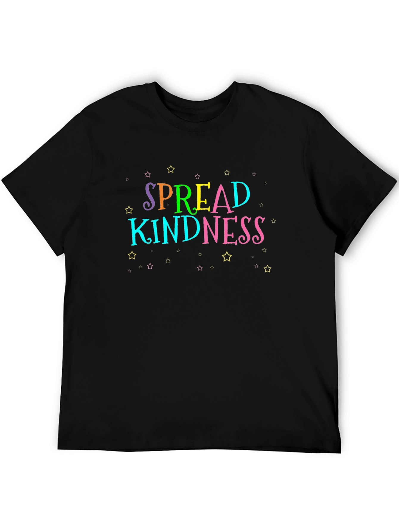 Spread Kindness Black Graphic Tee