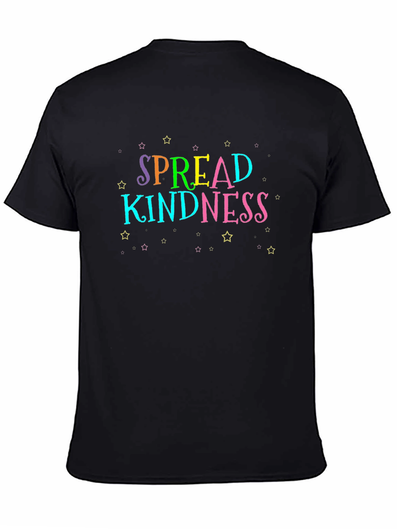 Spread Kindness Black Graphic Tee
