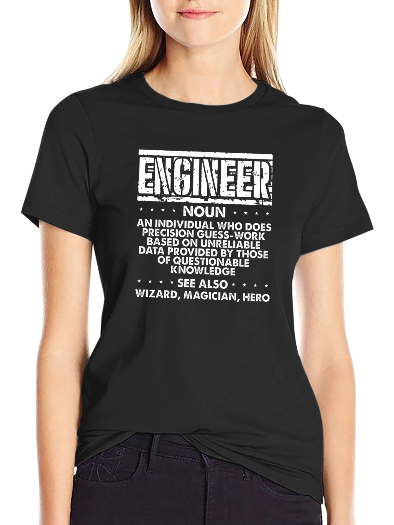 Engineer Definition T-Shirt - Gift for Engineers