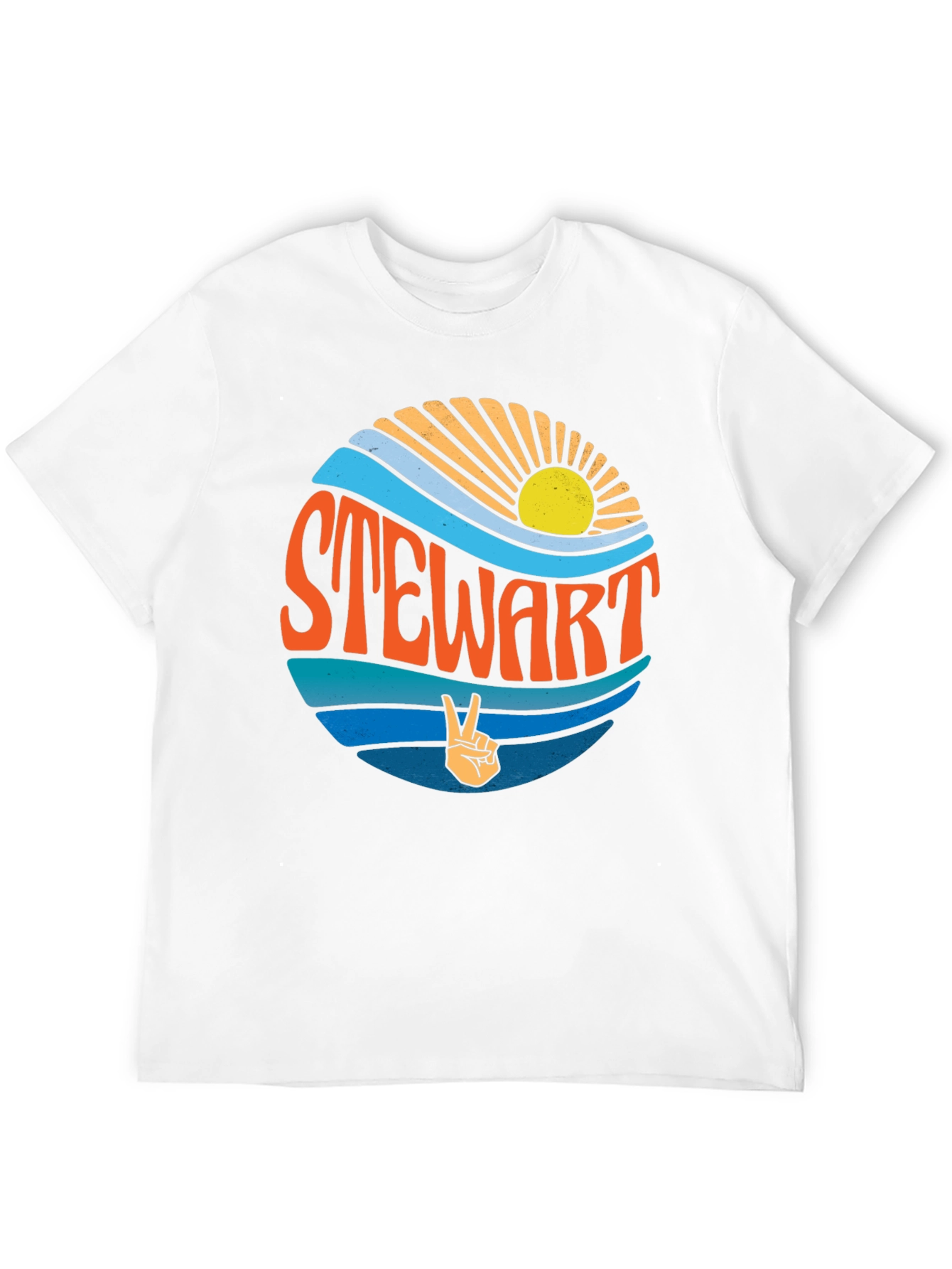 Stewart Retro T-Shirt - Groovy 70s Style