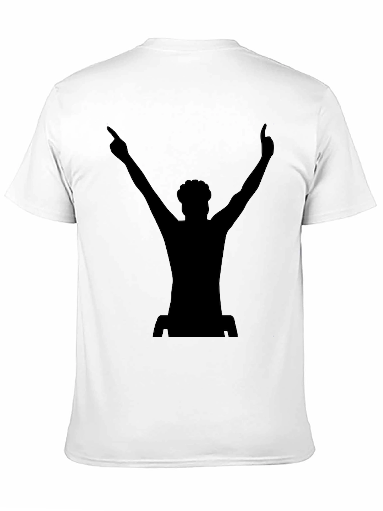 Silhouette DJ T-Shirt - Raise Your Hands!