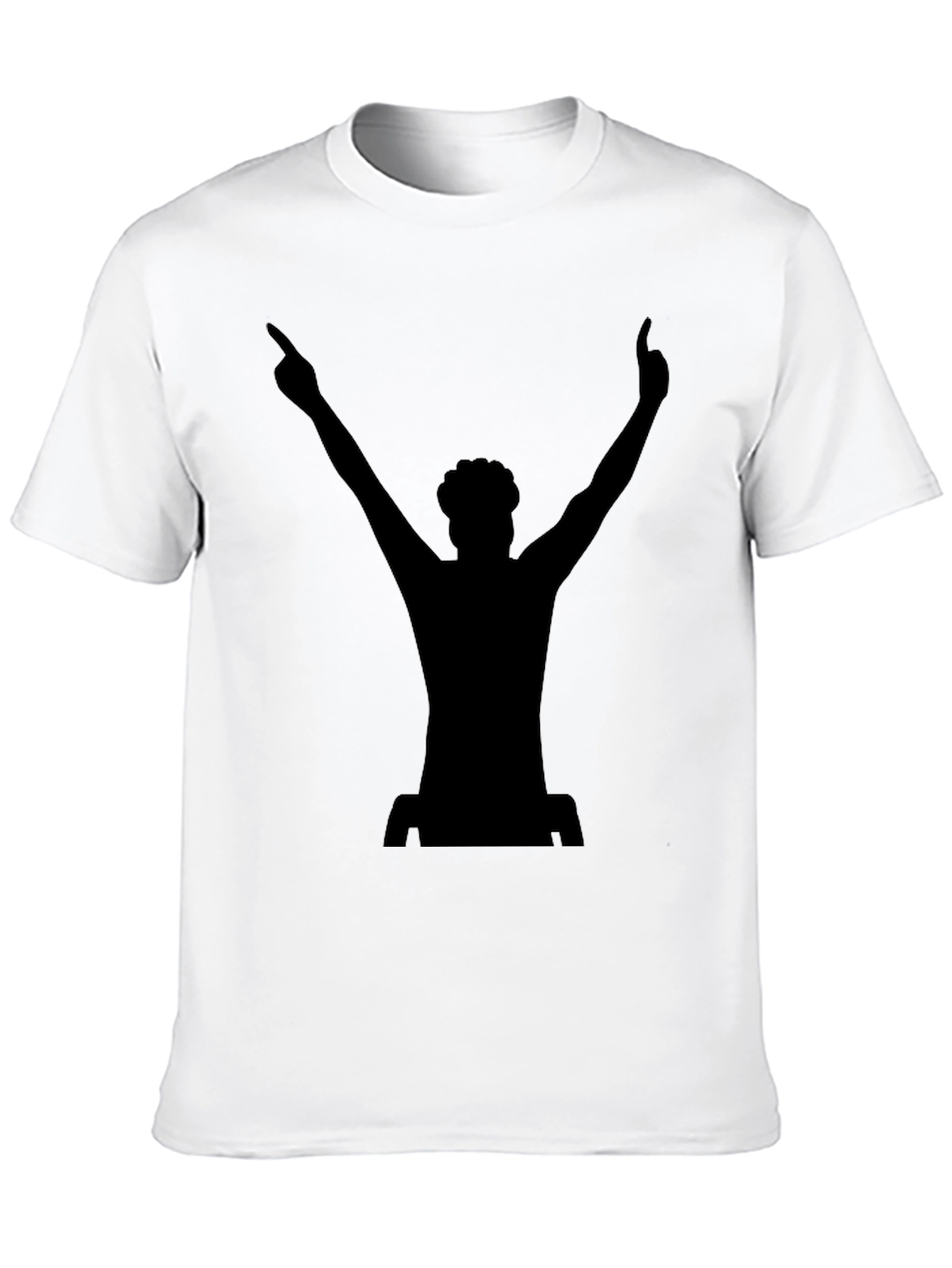Silhouette DJ T-Shirt - Raise Your Hands!