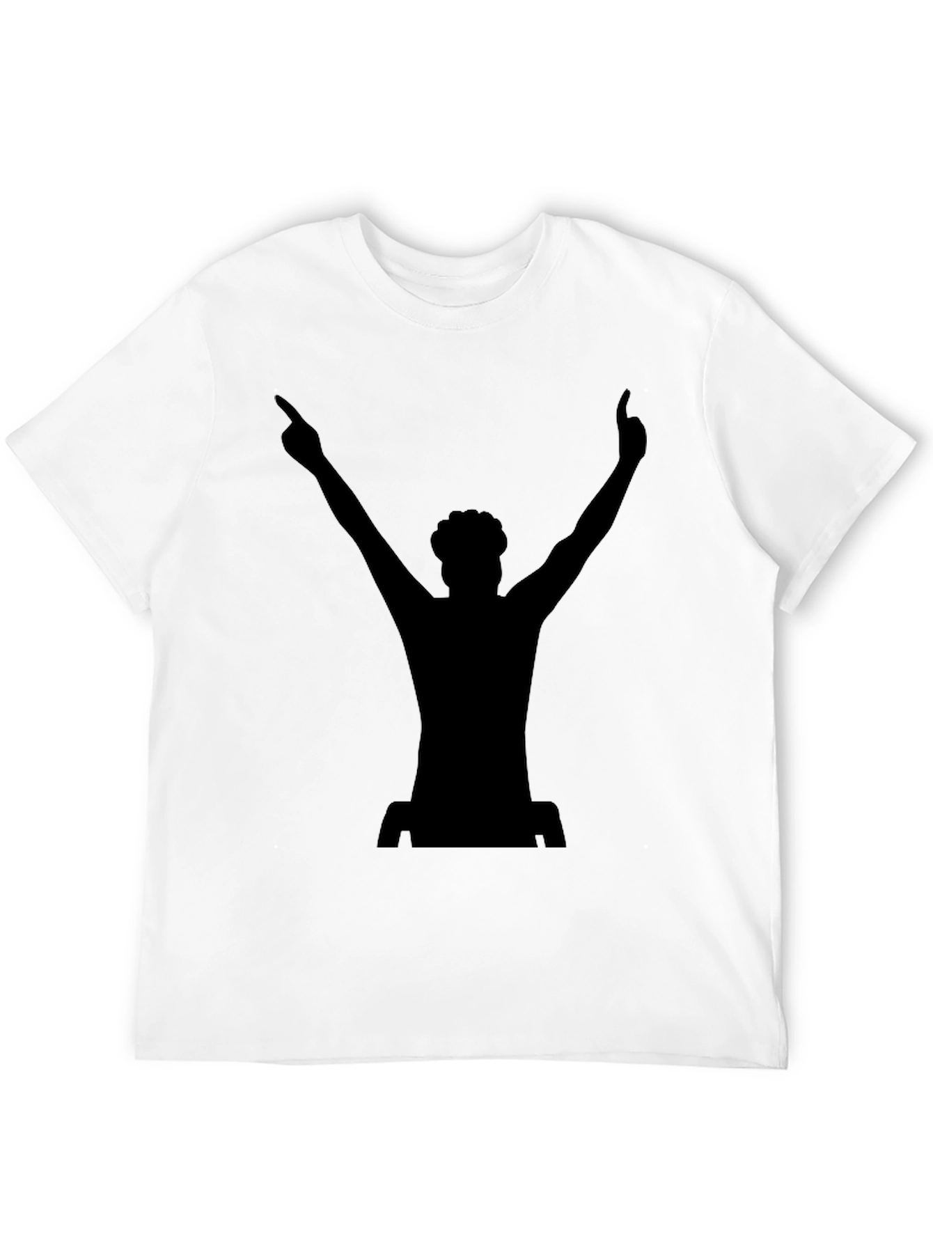 Silhouette DJ T-Shirt - Raise Your Hands!