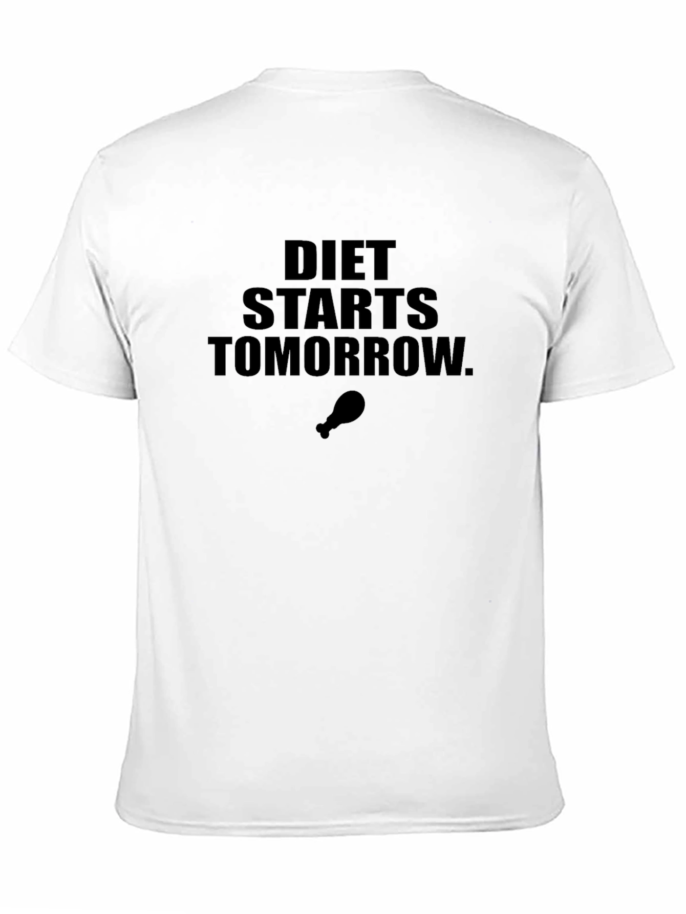 Diet Starts Tomorrow T-Shirt - Funny Foodie Tee