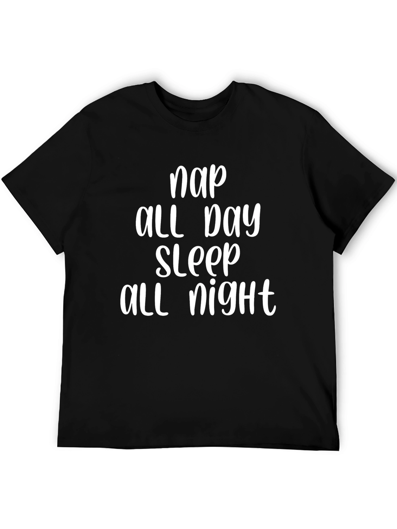 Nap All Day Sleep All Night Graphic Tee