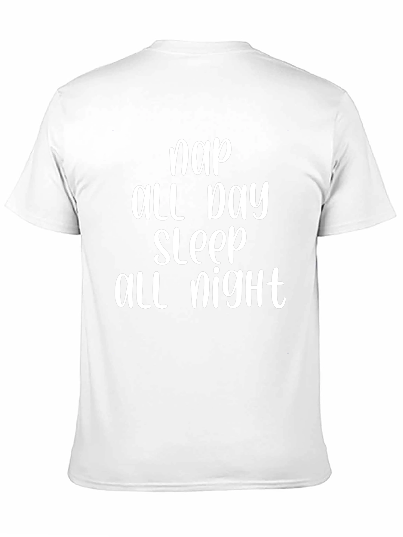 Nap All Day Sleep All Night Graphic Tee