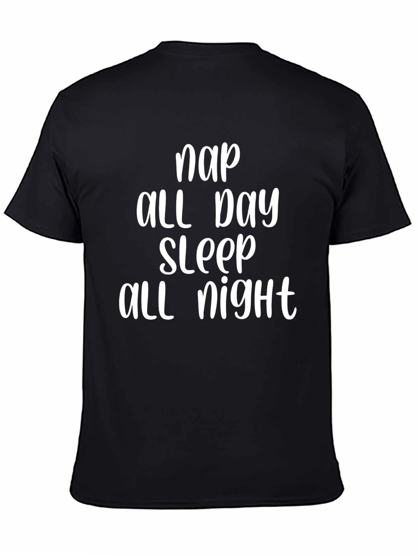 Nap All Day Sleep All Night Graphic Tee