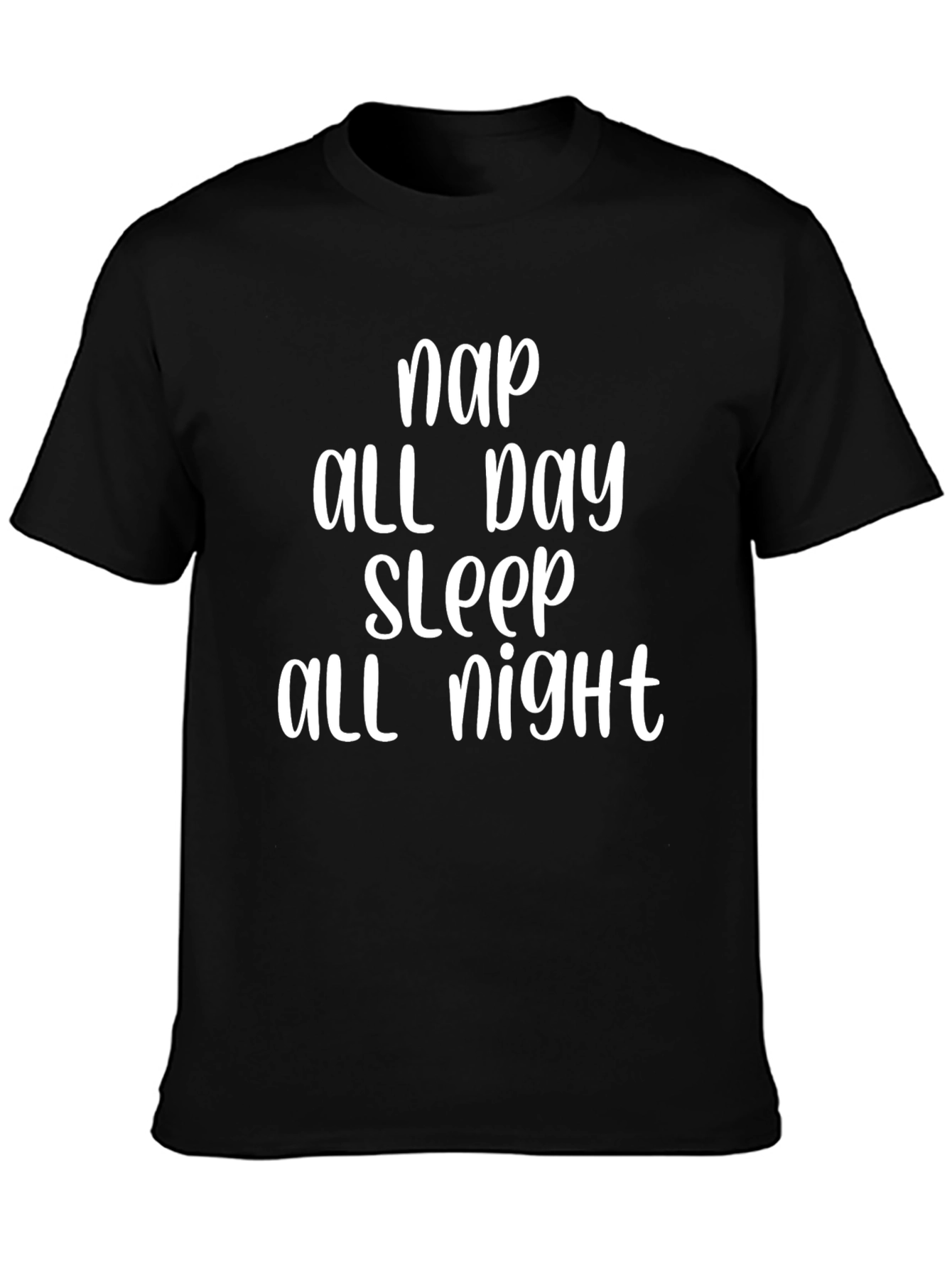 Nap All Day Sleep All Night Graphic Tee