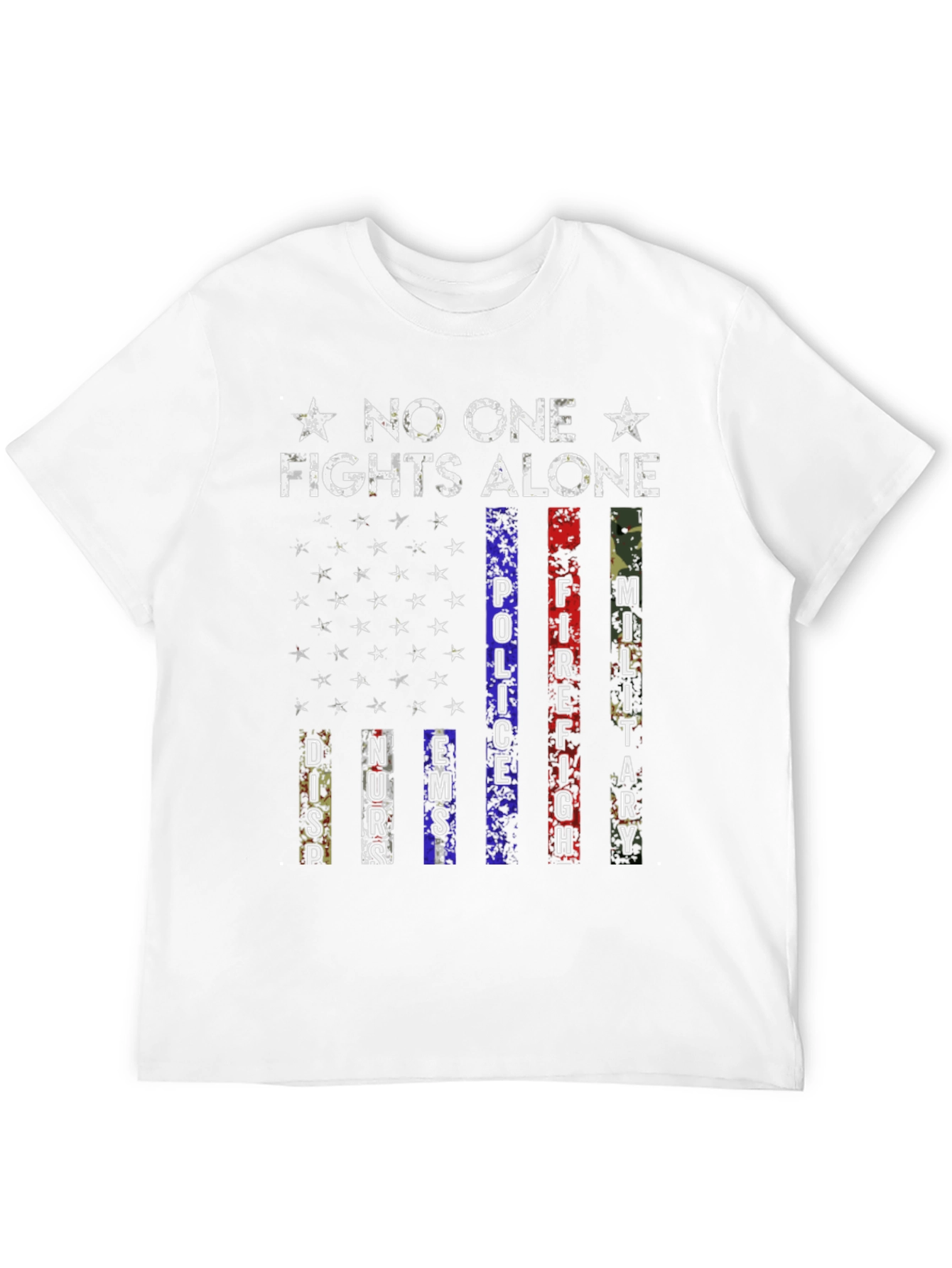 No One Fights Alone Support T-Shirt