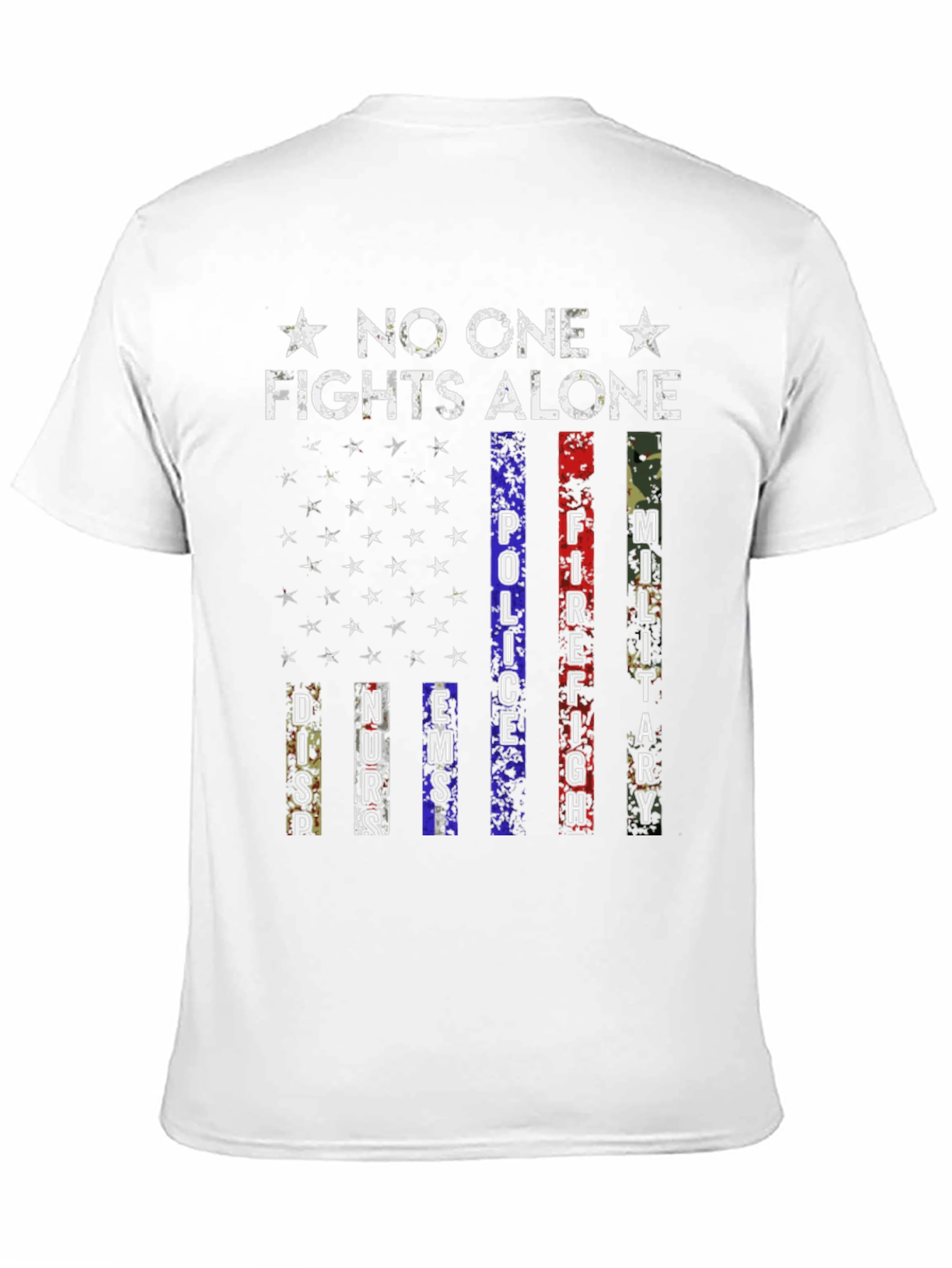 No One Fights Alone Support T-Shirt