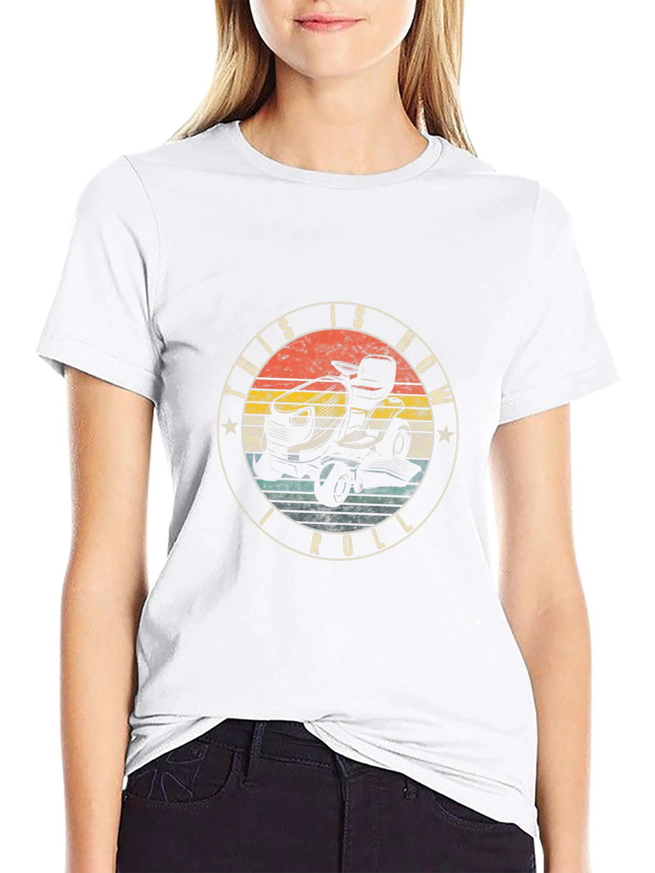 This is How I Roll Lawn Mower T-Shirt