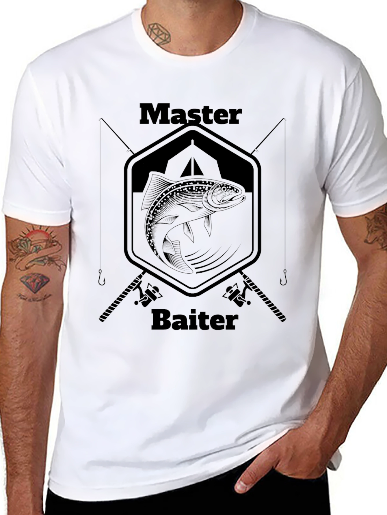 Master Baiter Fishing T-Shirt - Angler Gift