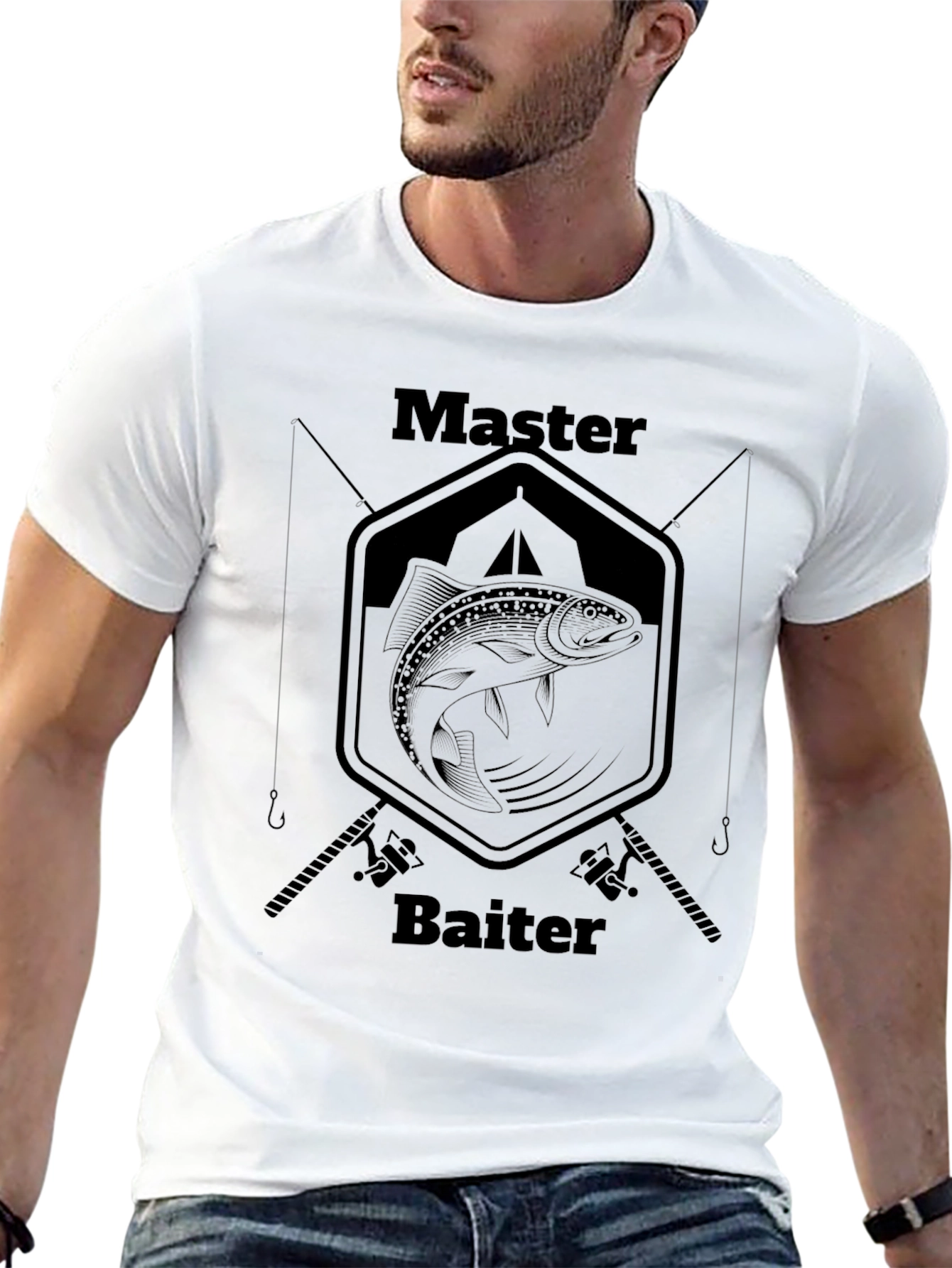 Master Baiter Fishing T-Shirt - Angler Gift