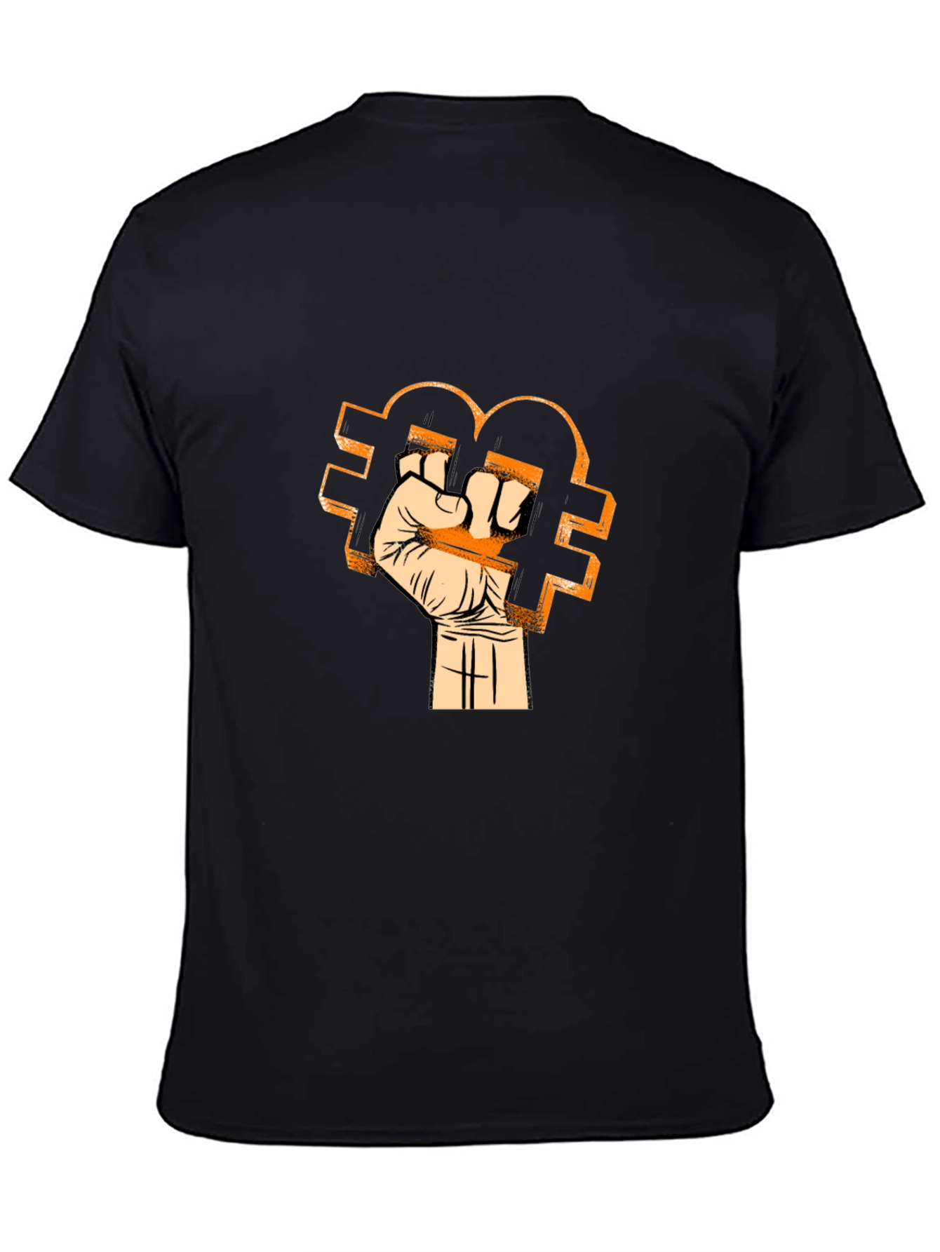 Bitcoin Fist T-Shirt - Crypto Power