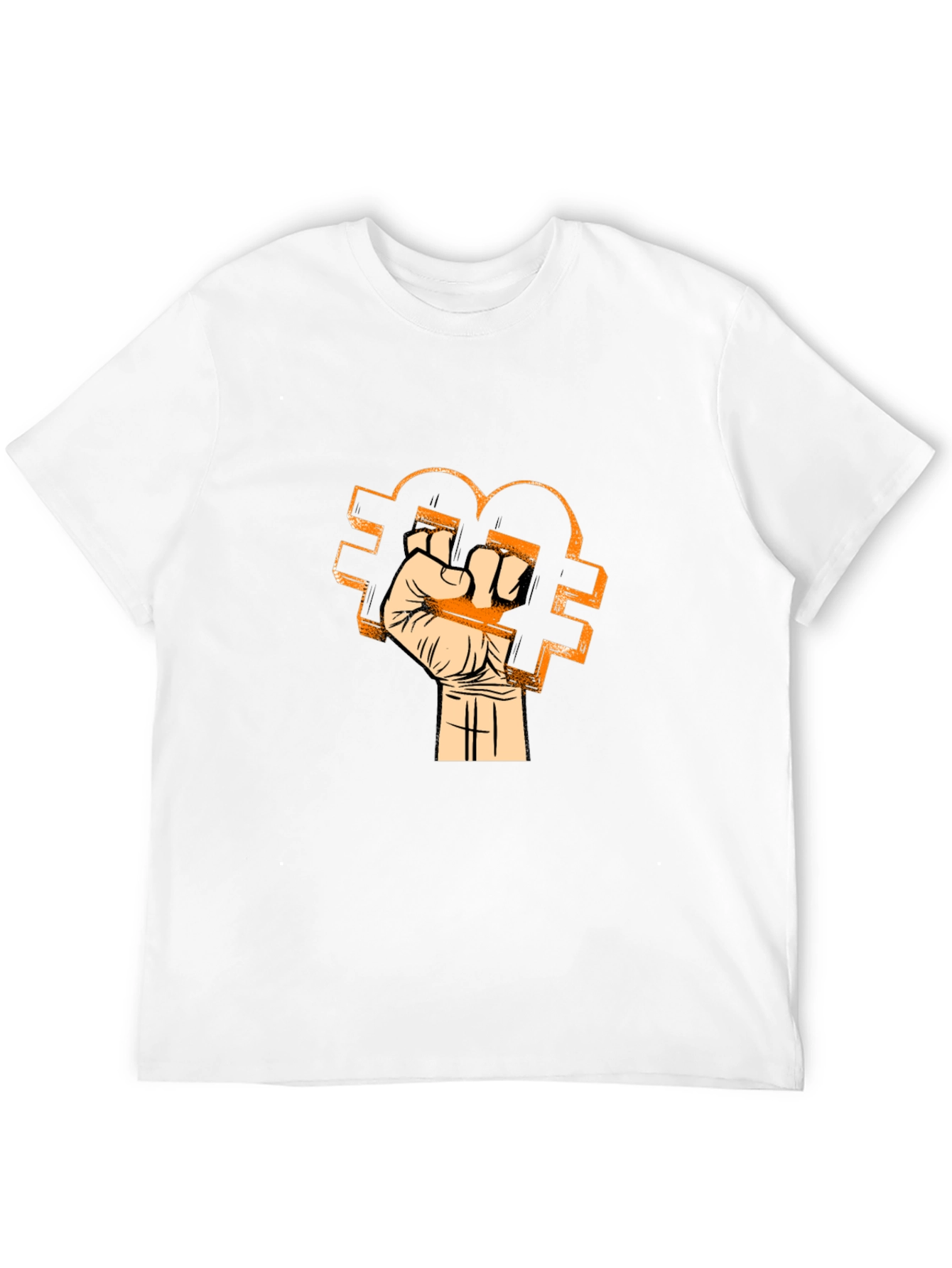 Bitcoin Fist T-Shirt - Crypto Power