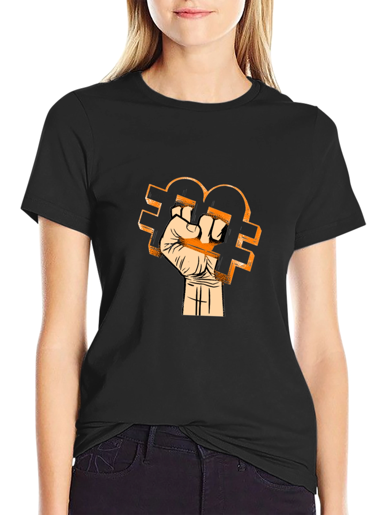 Bitcoin Fist T-Shirt - Crypto Power