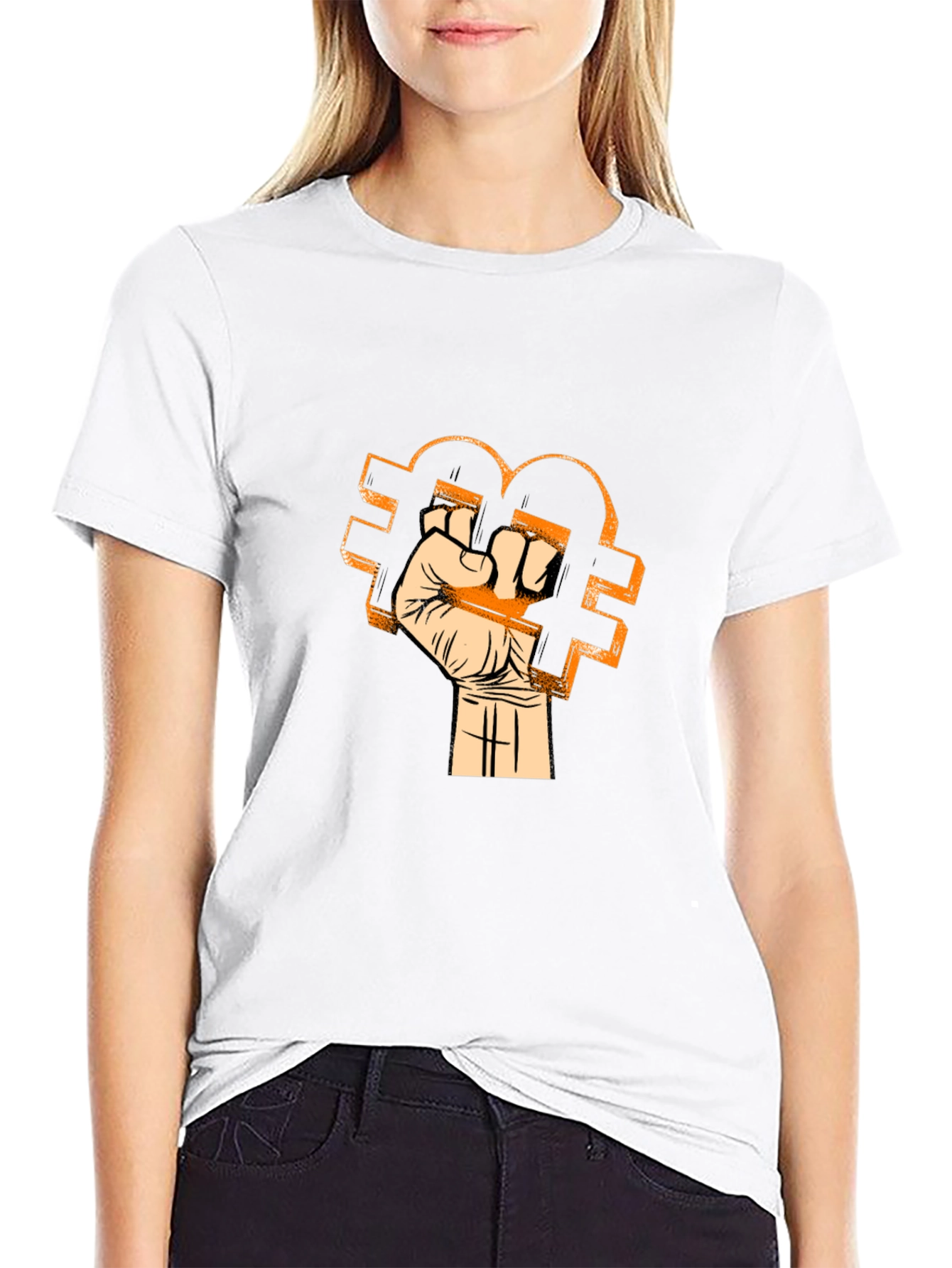 Bitcoin Fist T-Shirt - Crypto Power