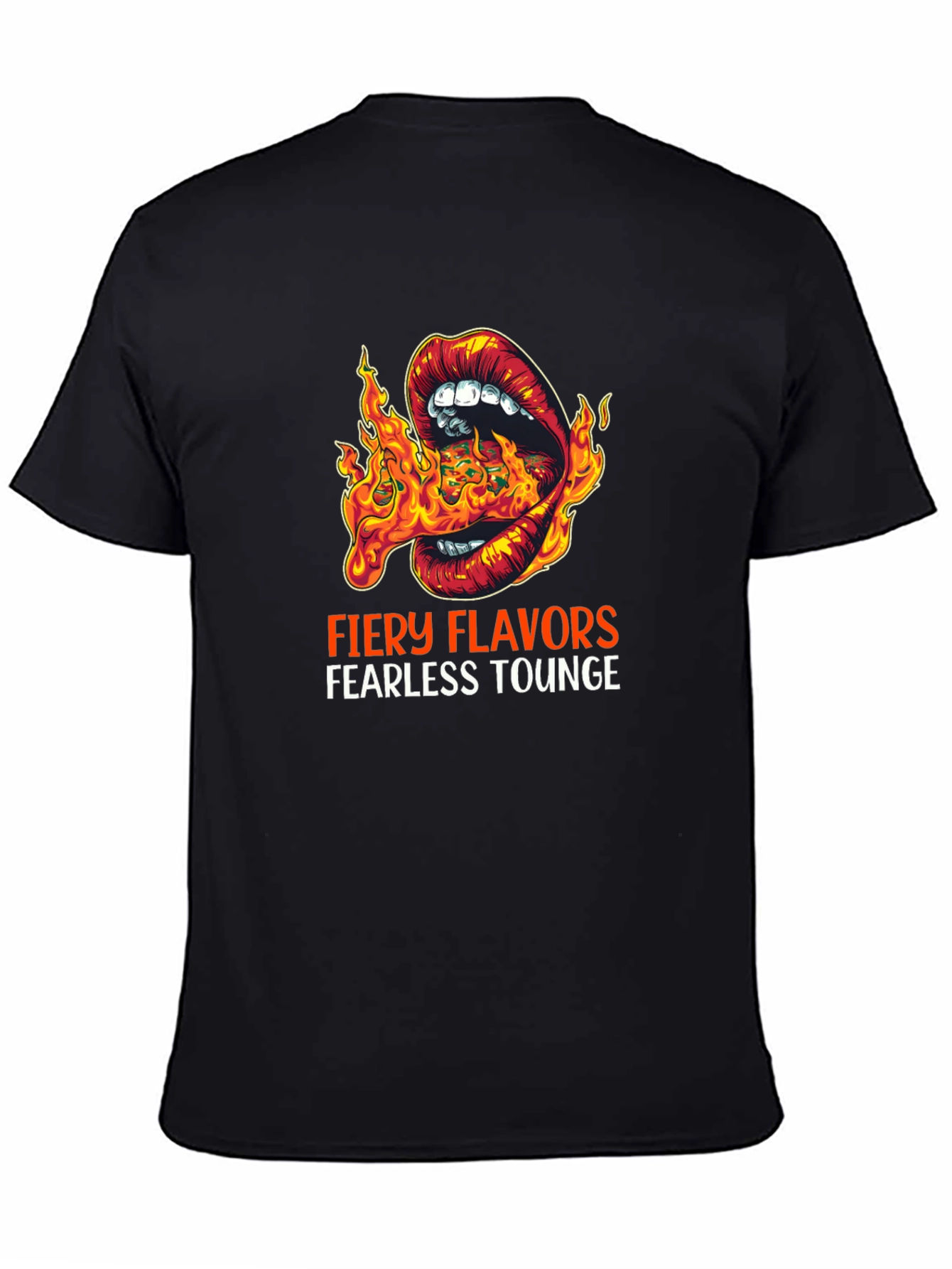 Fiery Flavors Graphic T-Shirt