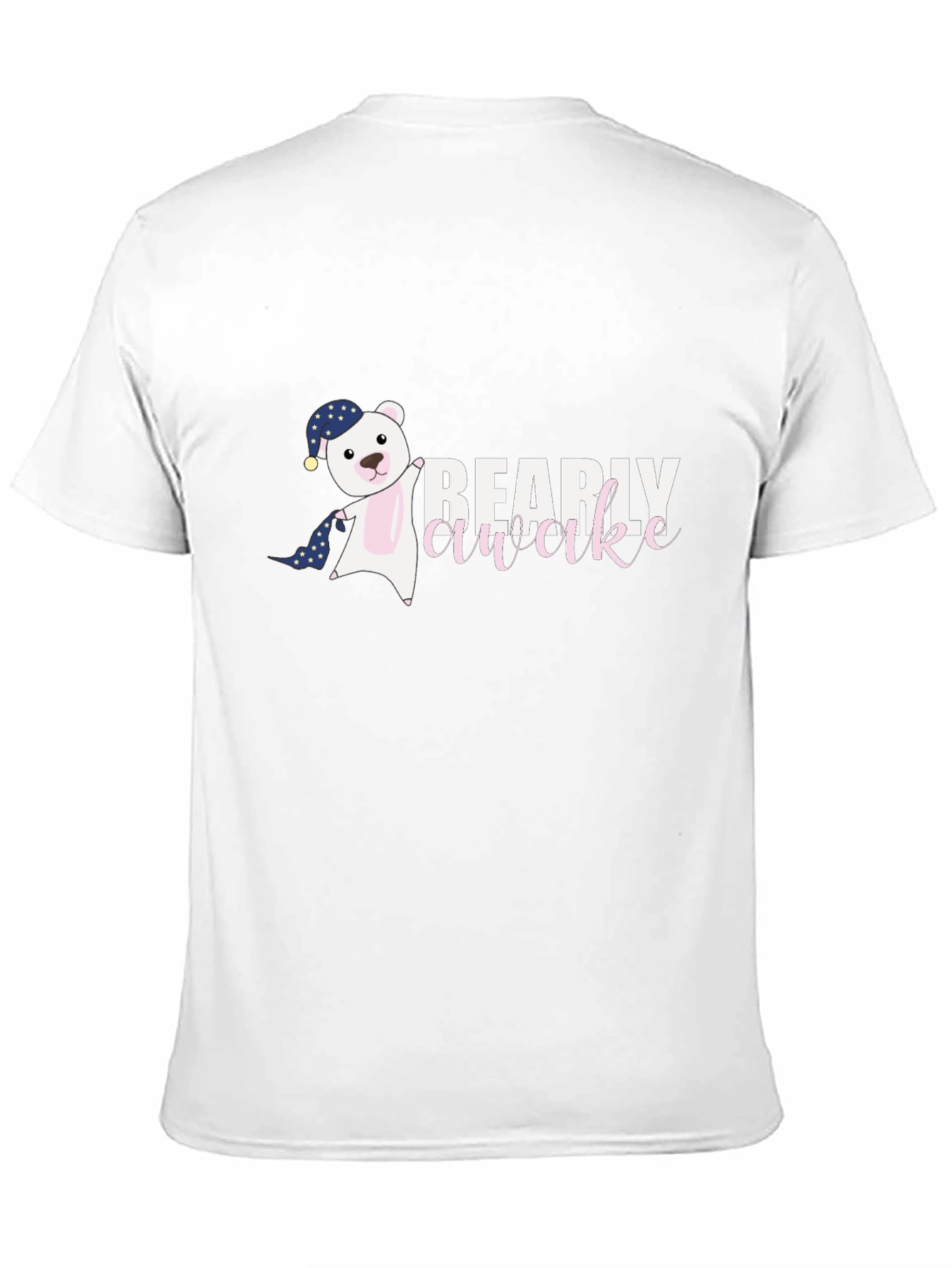Bearly Awake Graphic T-Shirt - Mens Black Tee