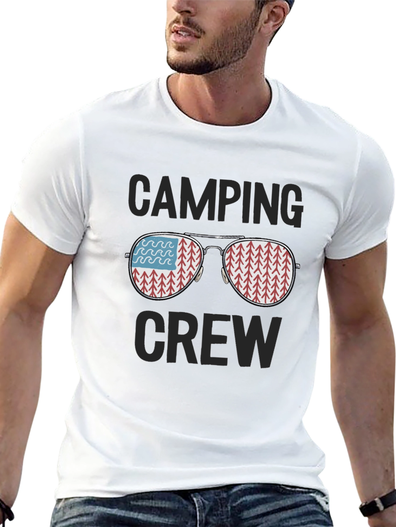 Camping Crew Graphic T-Shirt - Adventure Ready