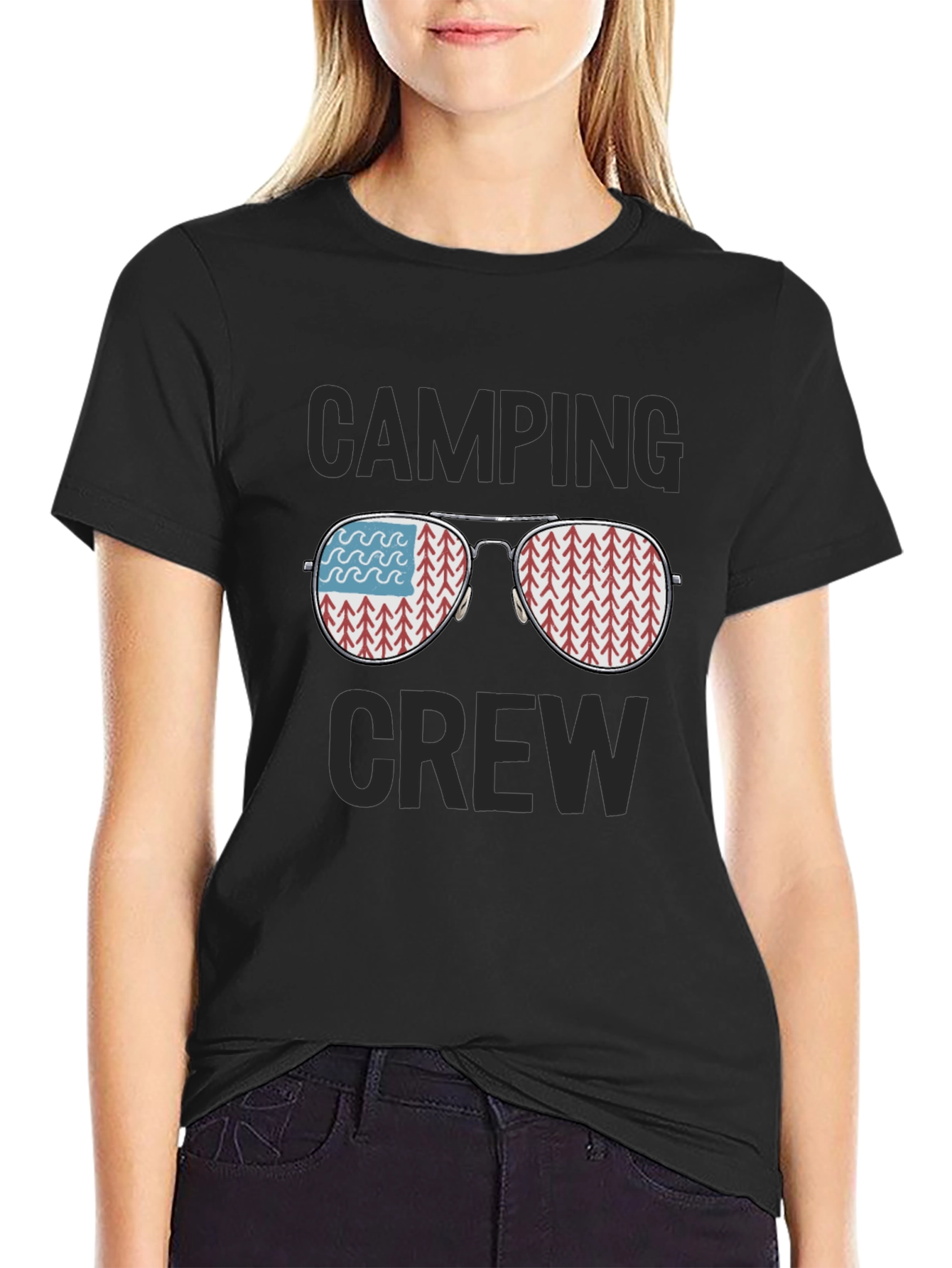 Camping Crew Graphic T-Shirt - Adventure Ready