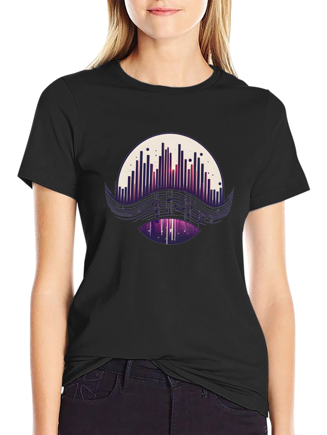 Abstract Music City T-Shirt