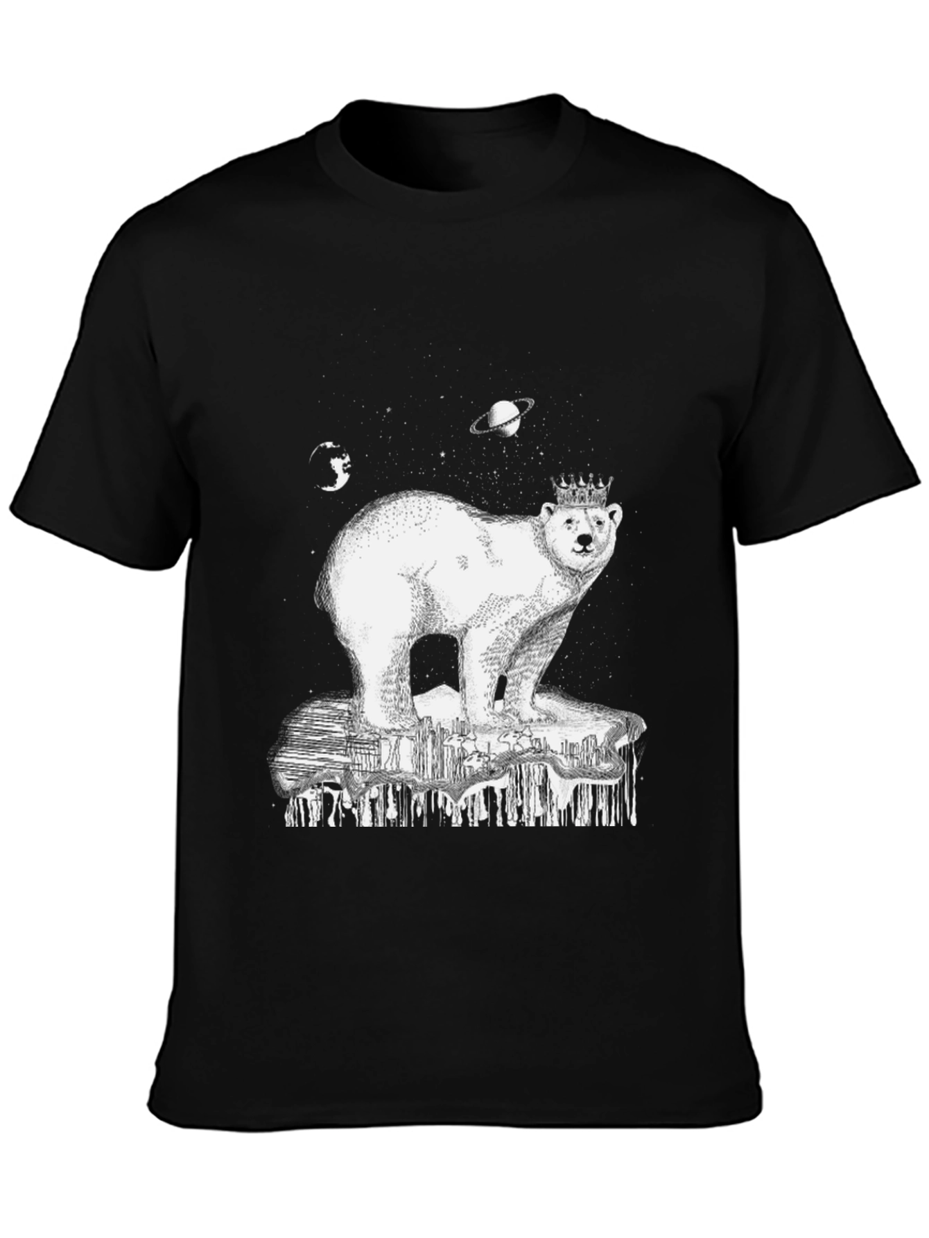 Cosmic Polar Bear T-Shirt