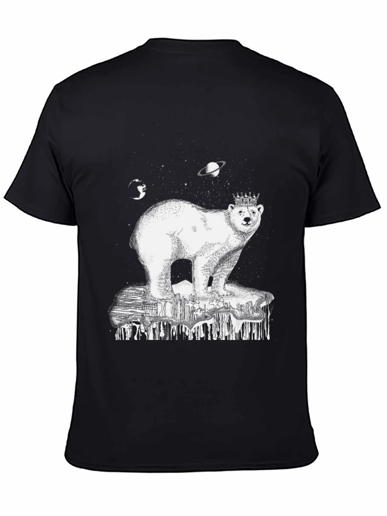 Cosmic Polar Bear T-Shirt