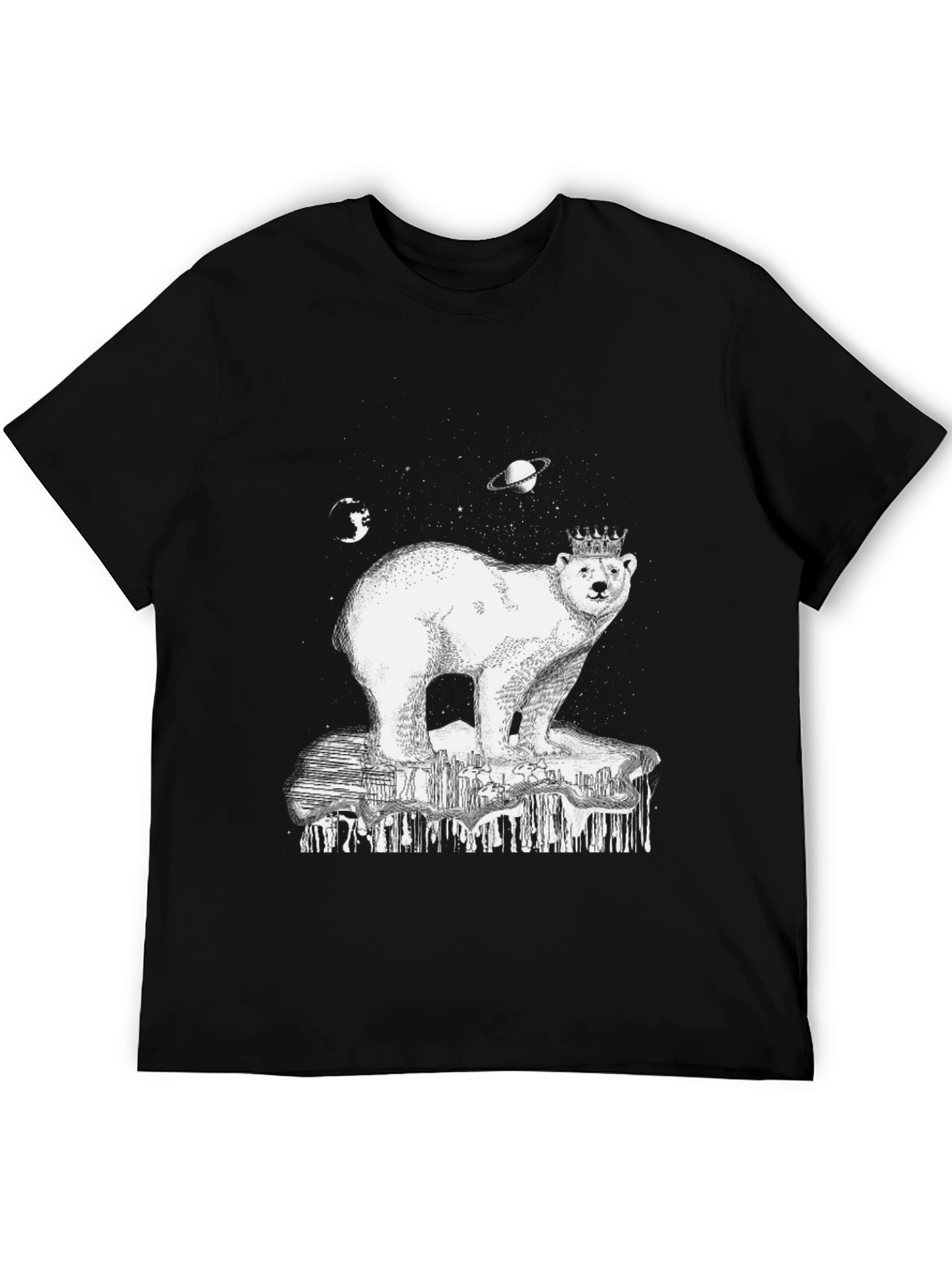 Cosmic Polar Bear T-Shirt