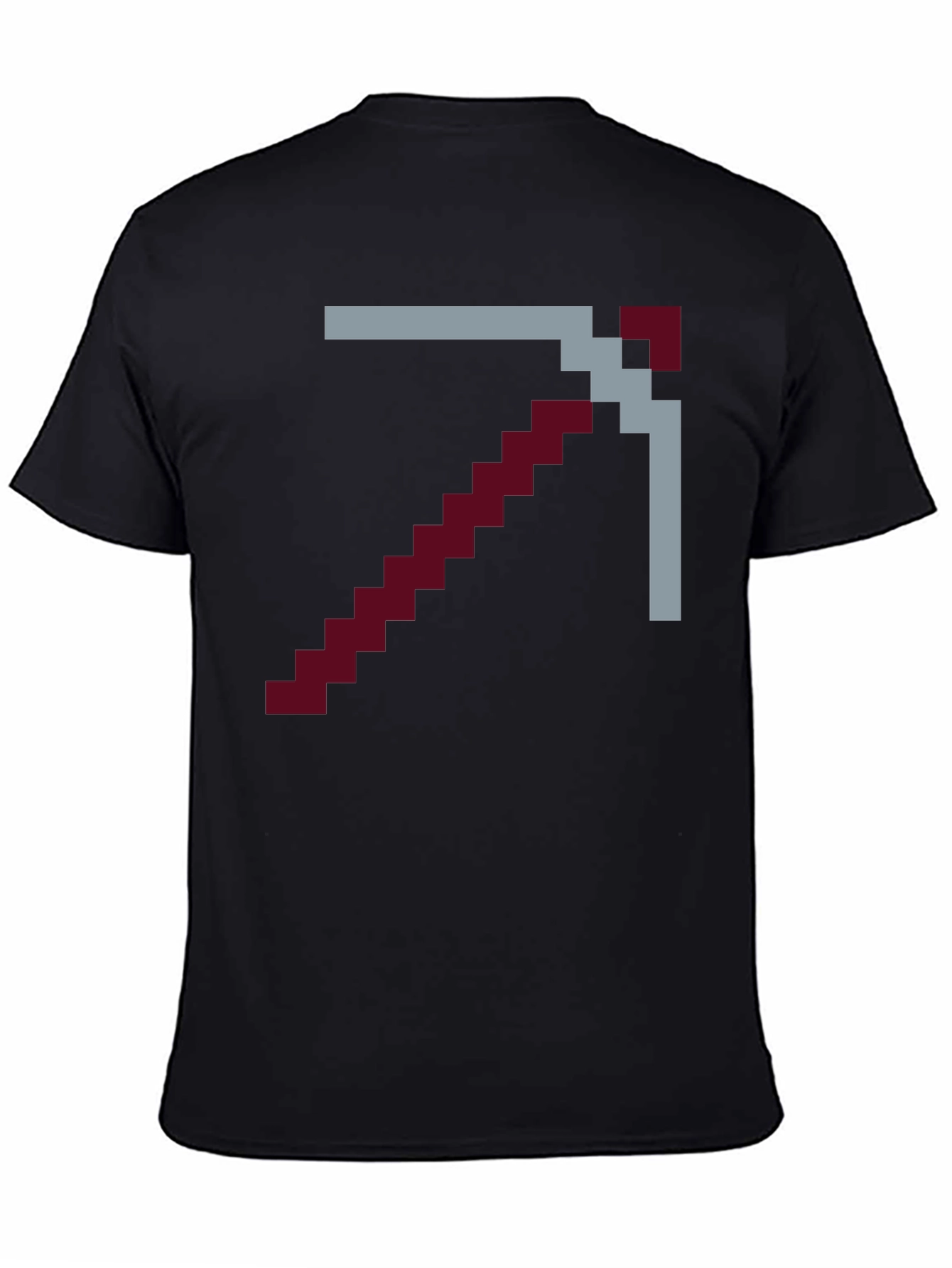 Pixel Pickaxe T-Shirt - Gaming Apparel