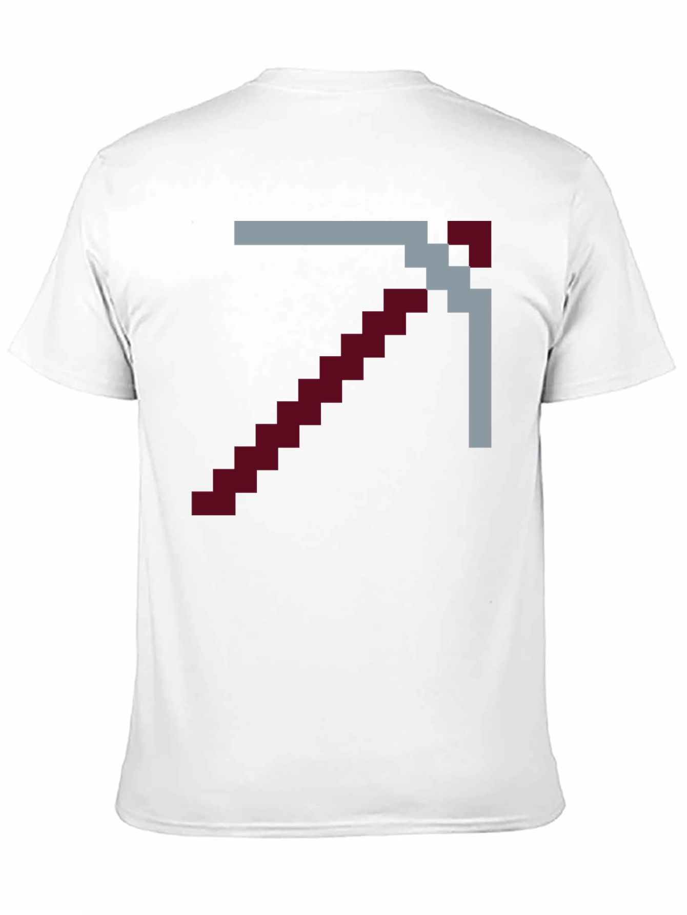 Pixel Pickaxe T-Shirt - Gaming Apparel