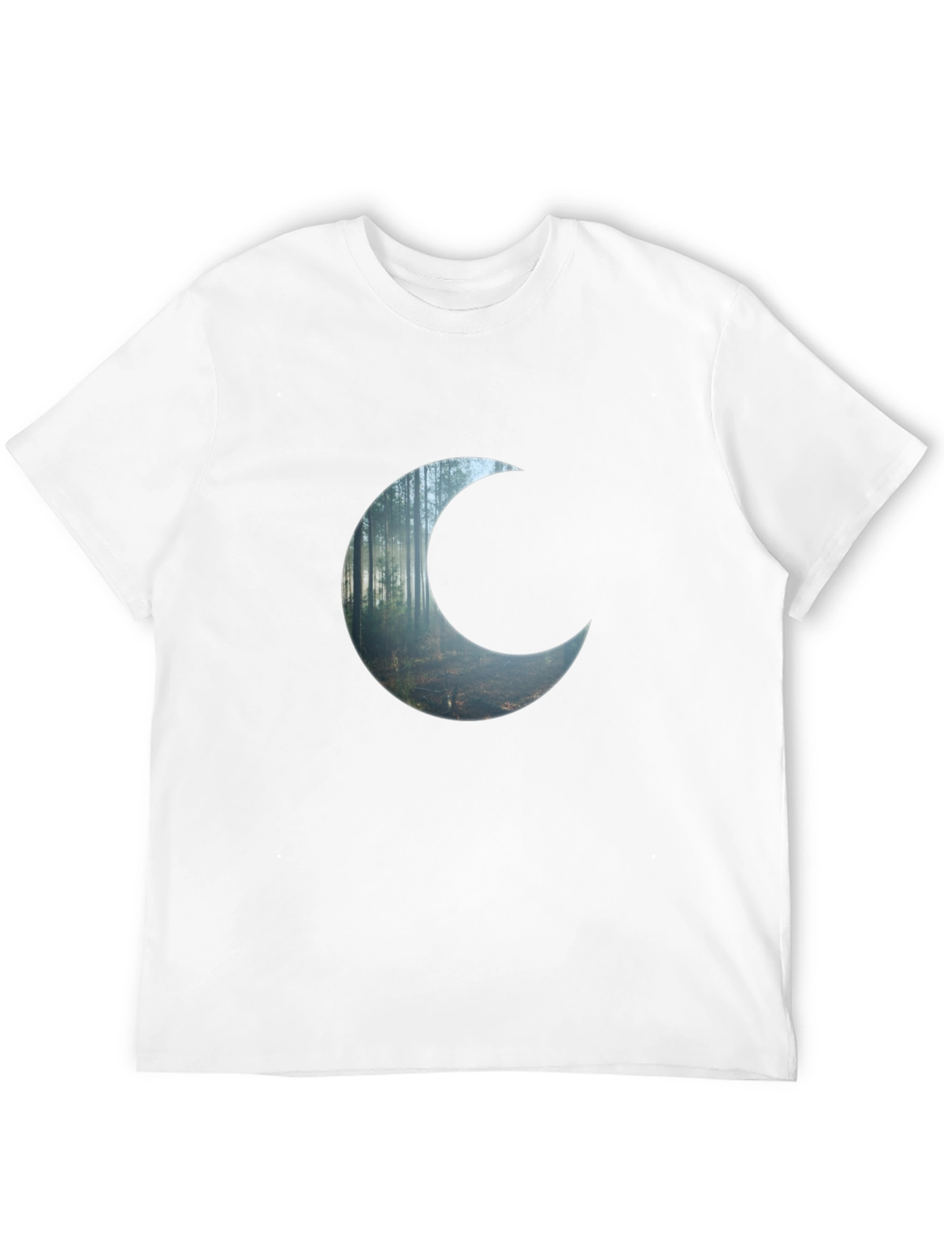 Crescent Forest Black T-Shirt