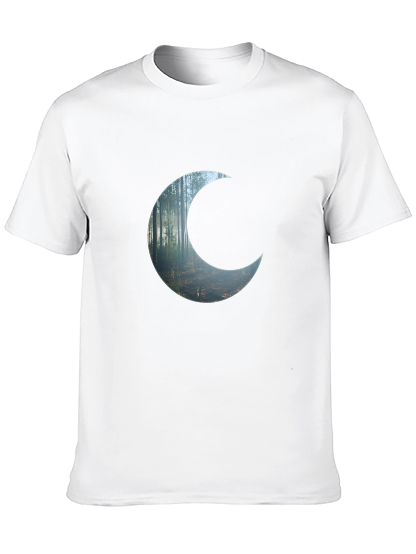 Crescent Forest Black T-Shirt