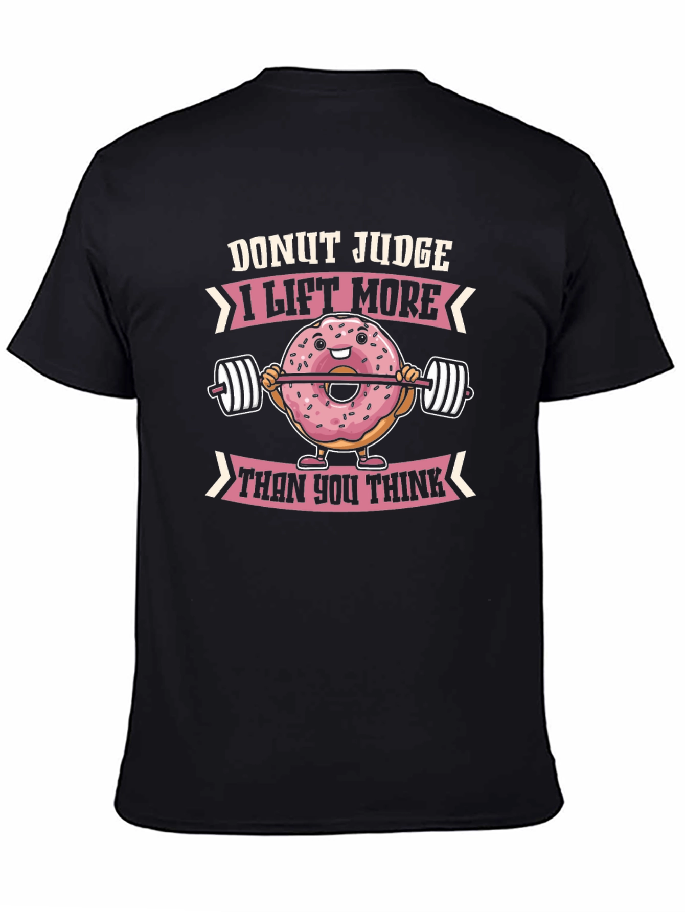 Donut Judge Weightlifting T-Shirt