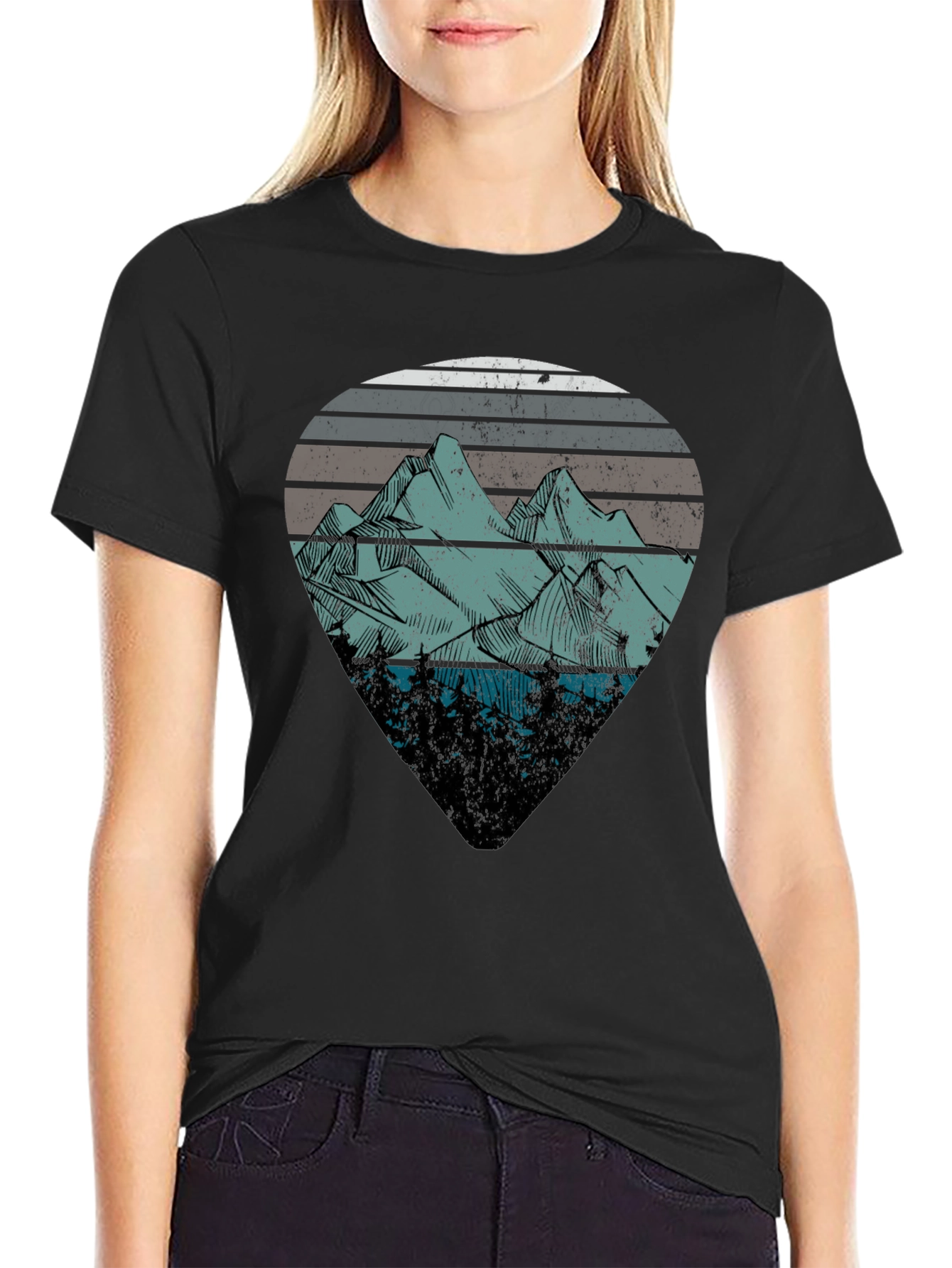 Mountain & Trees Graphic Tee