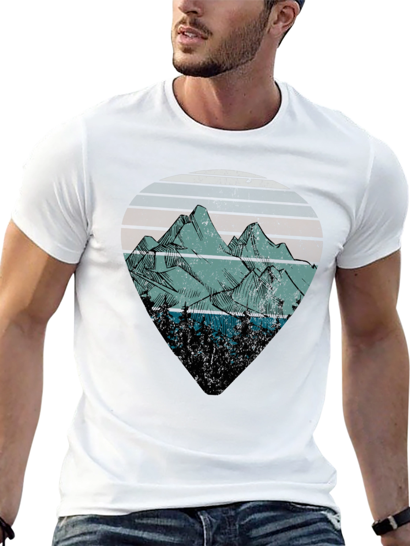 Mountain & Trees Graphic Tee
