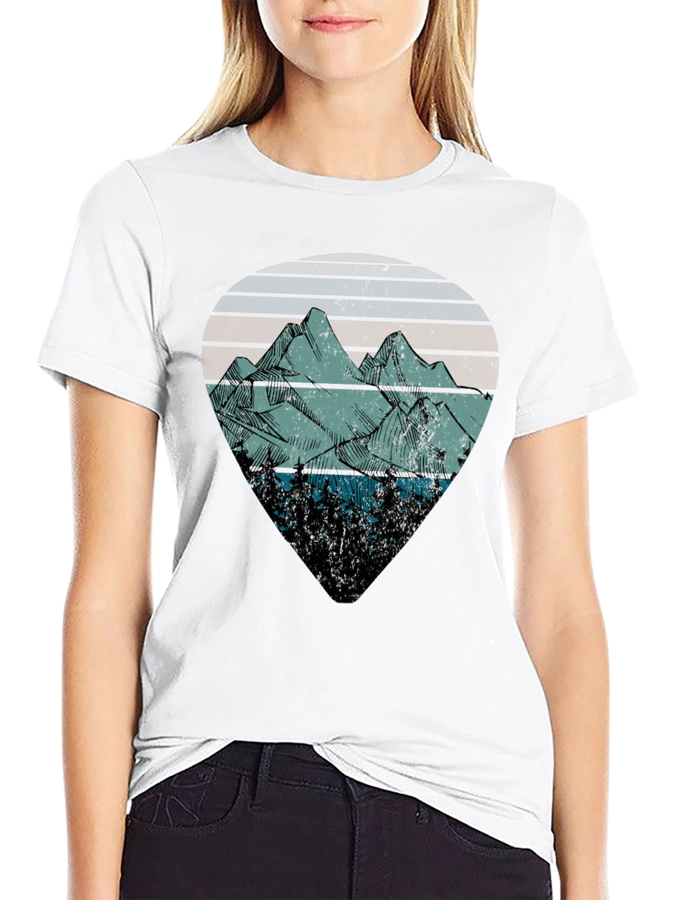 Mountain & Trees Graphic Tee