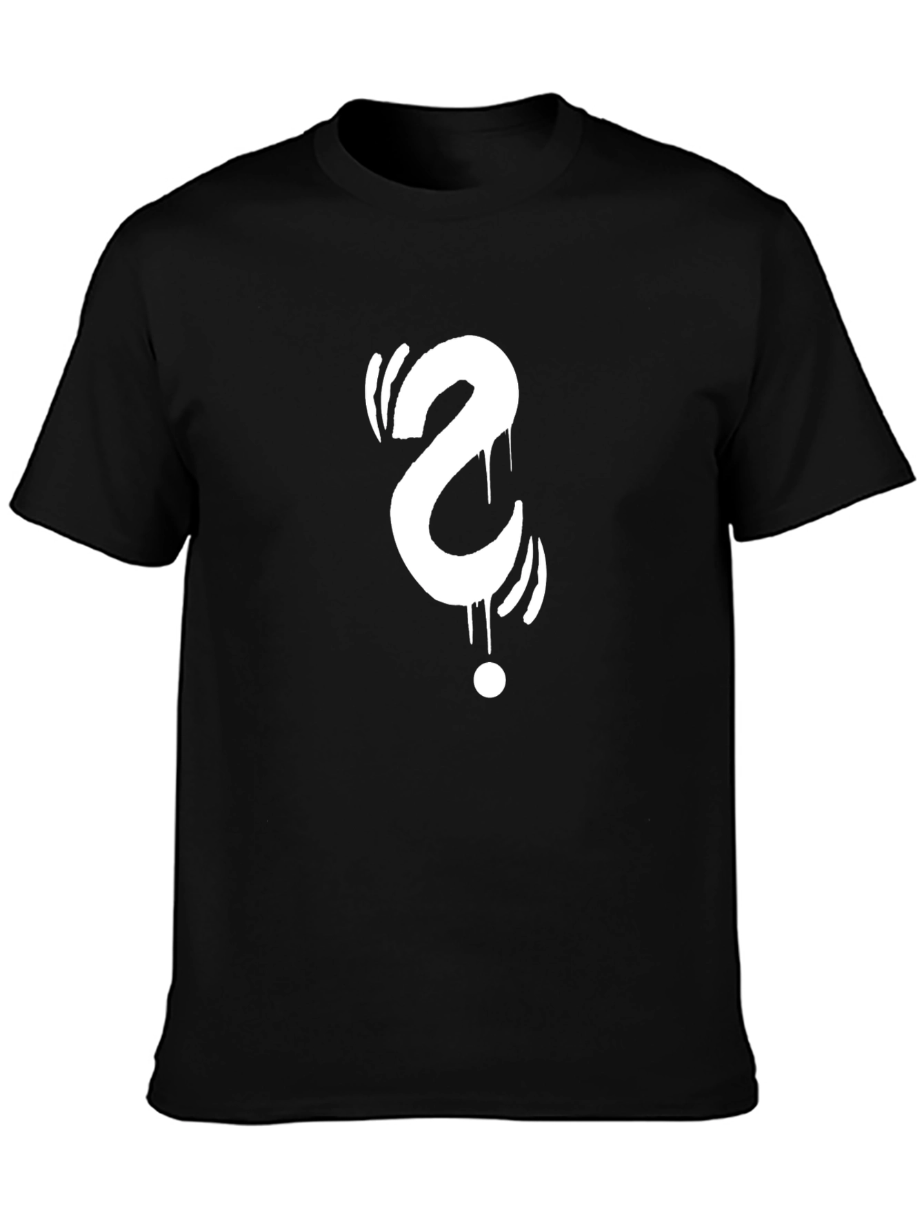 Graffiti Style Question Mark T-Shirt