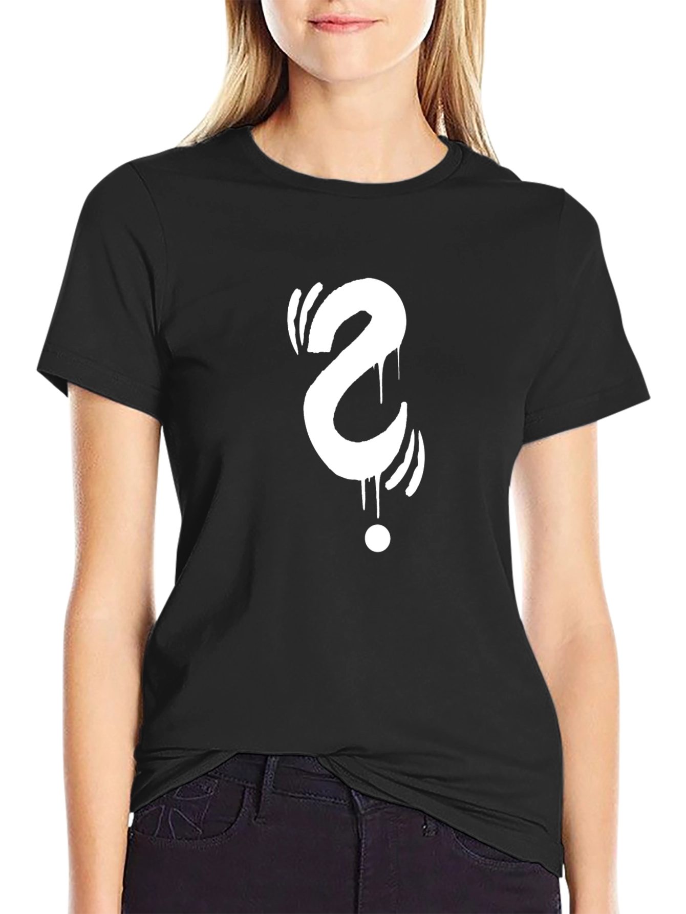 Graffiti Style Question Mark T-Shirt