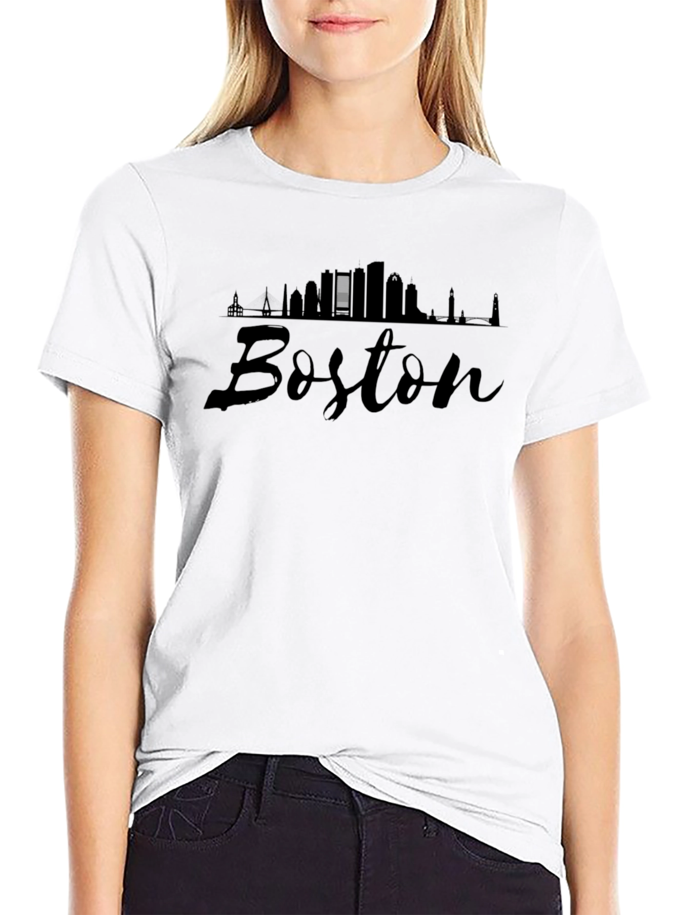 Boston Skyline T-Shirt - City Pride Tee