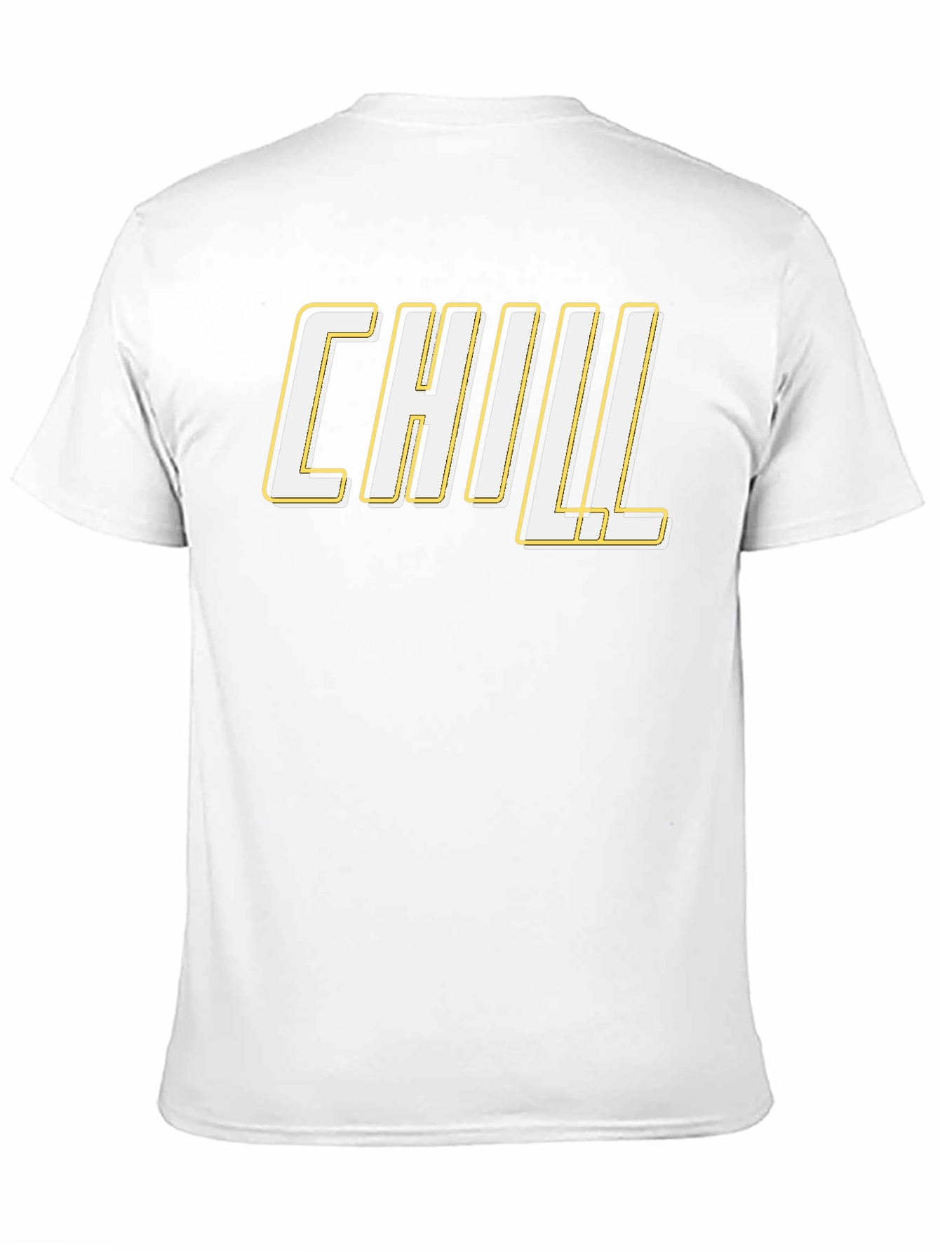 Chill Graphic Tee - Black Casual T-Shirt