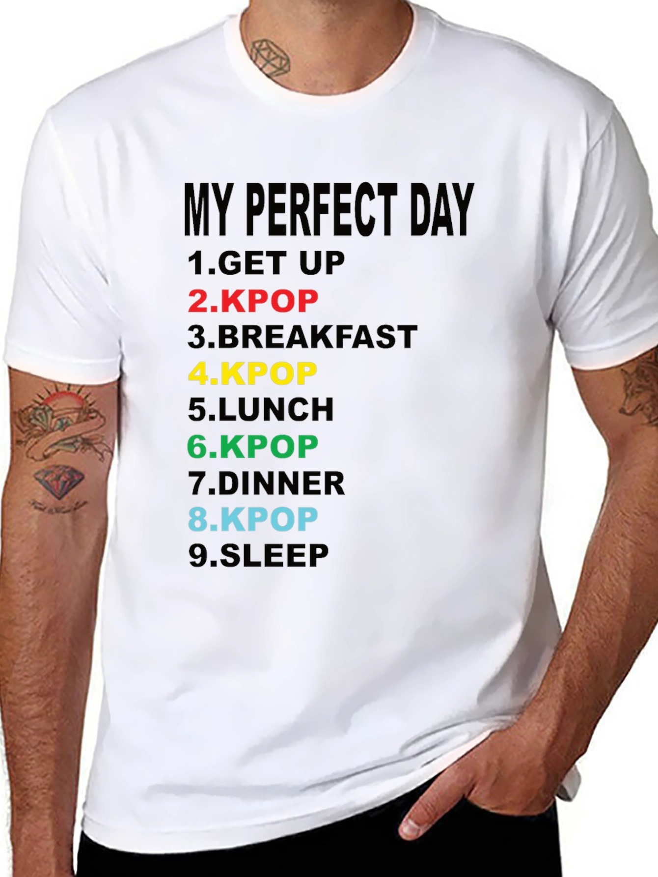 My Perfect Day Kpop T-Shirt