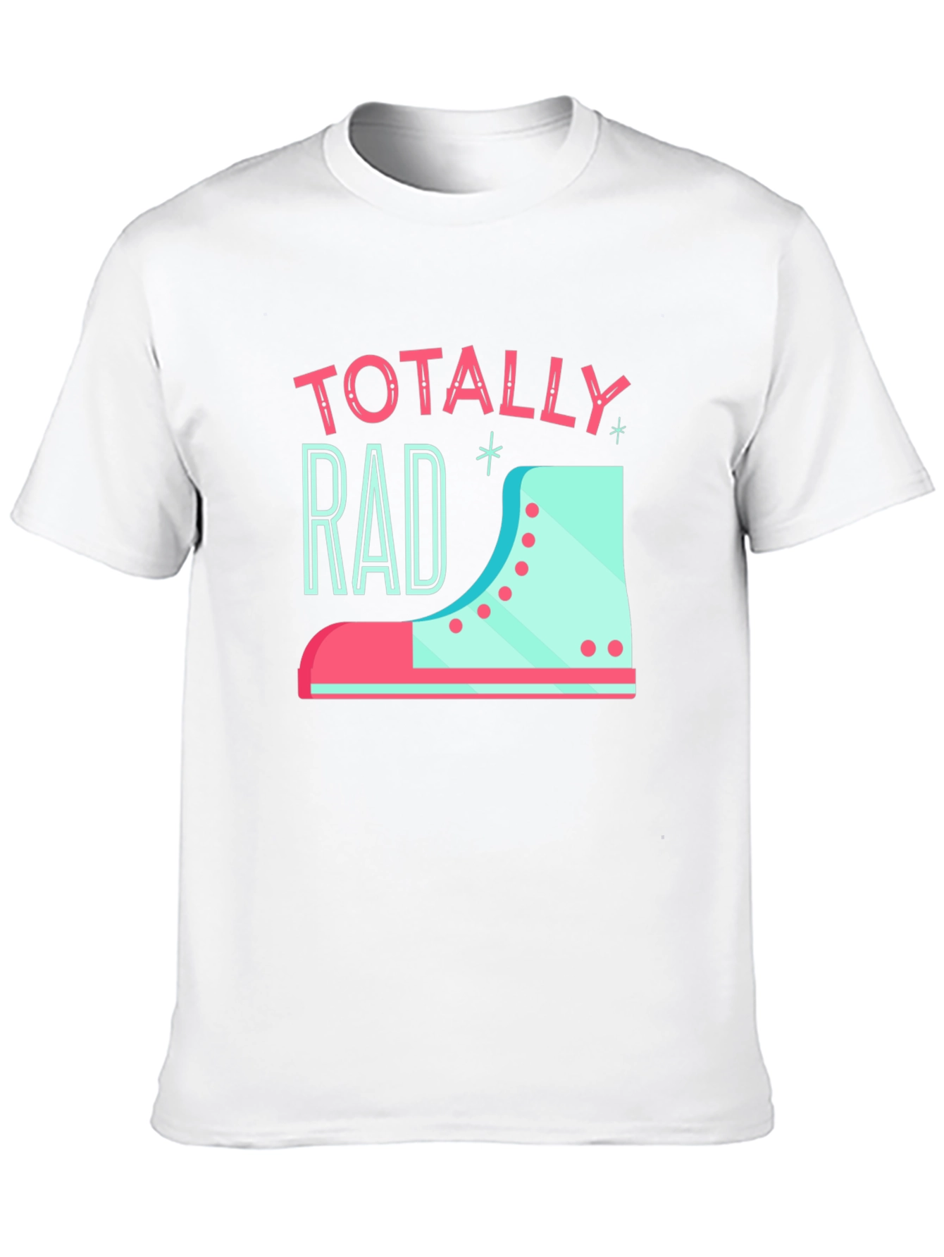 Totally Rad Retro Roller Skate T-Shirt