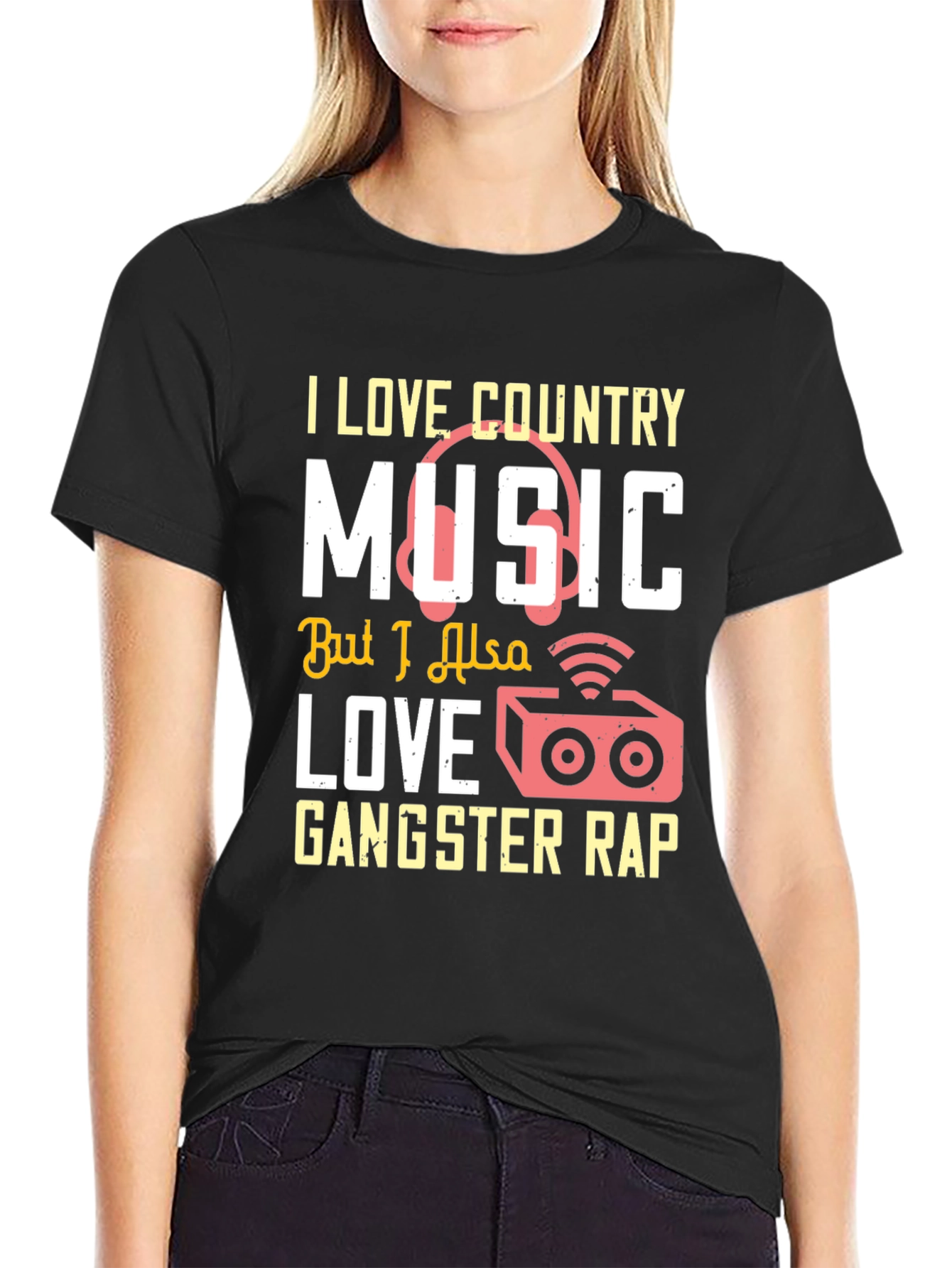 Country Music & Gangster Rap T-Shirt