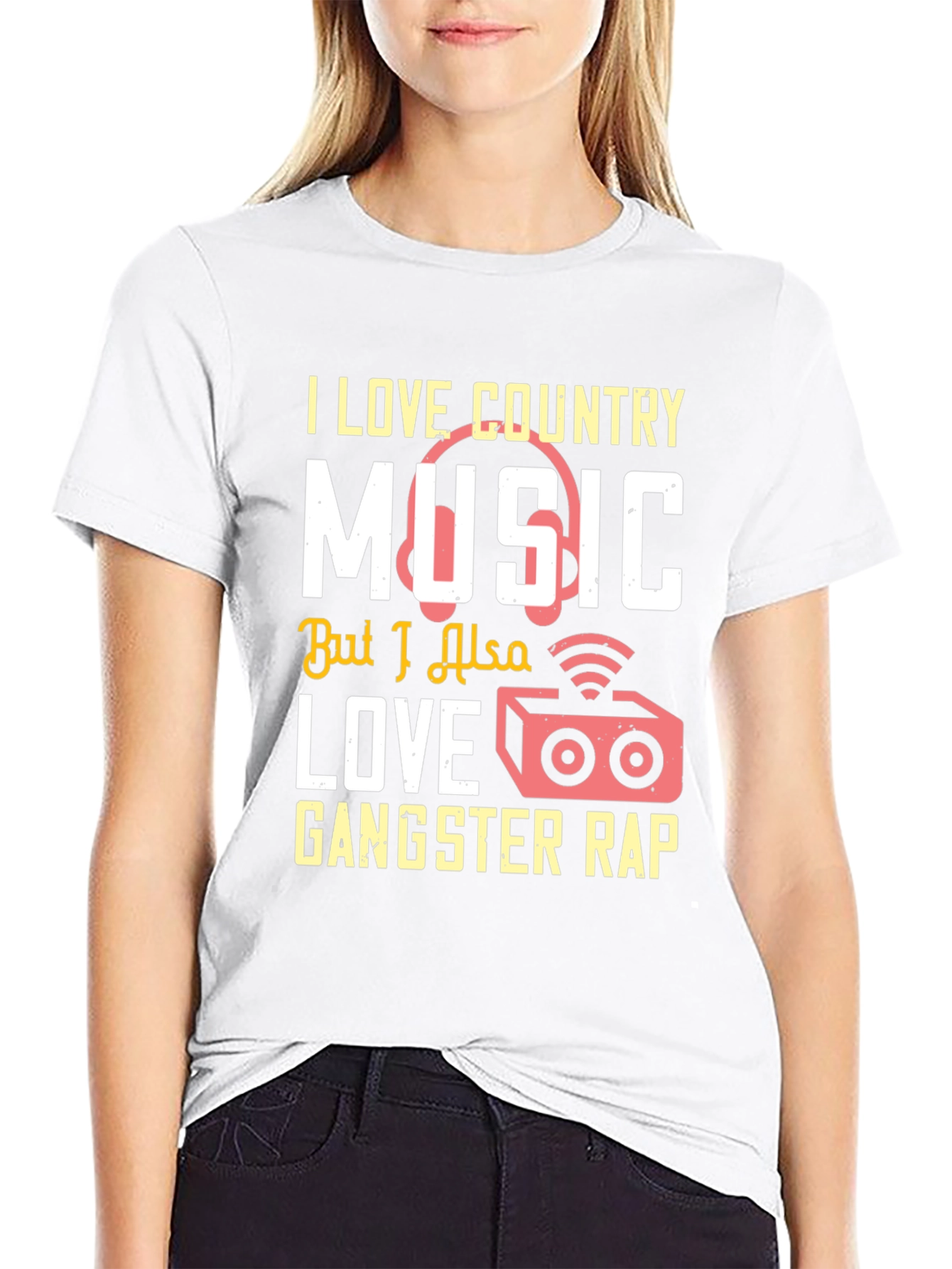 Country Music & Gangster Rap T-Shirt