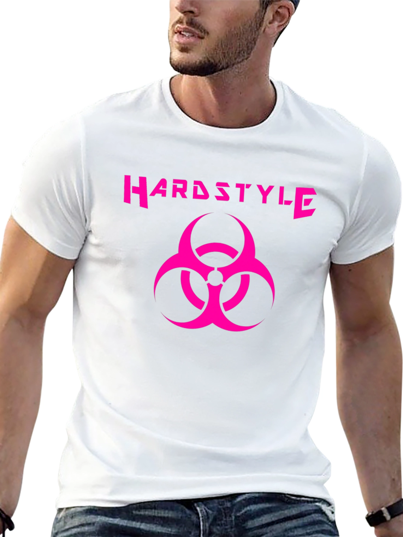 Hardstyle Biohazard Graphic Tee - Black