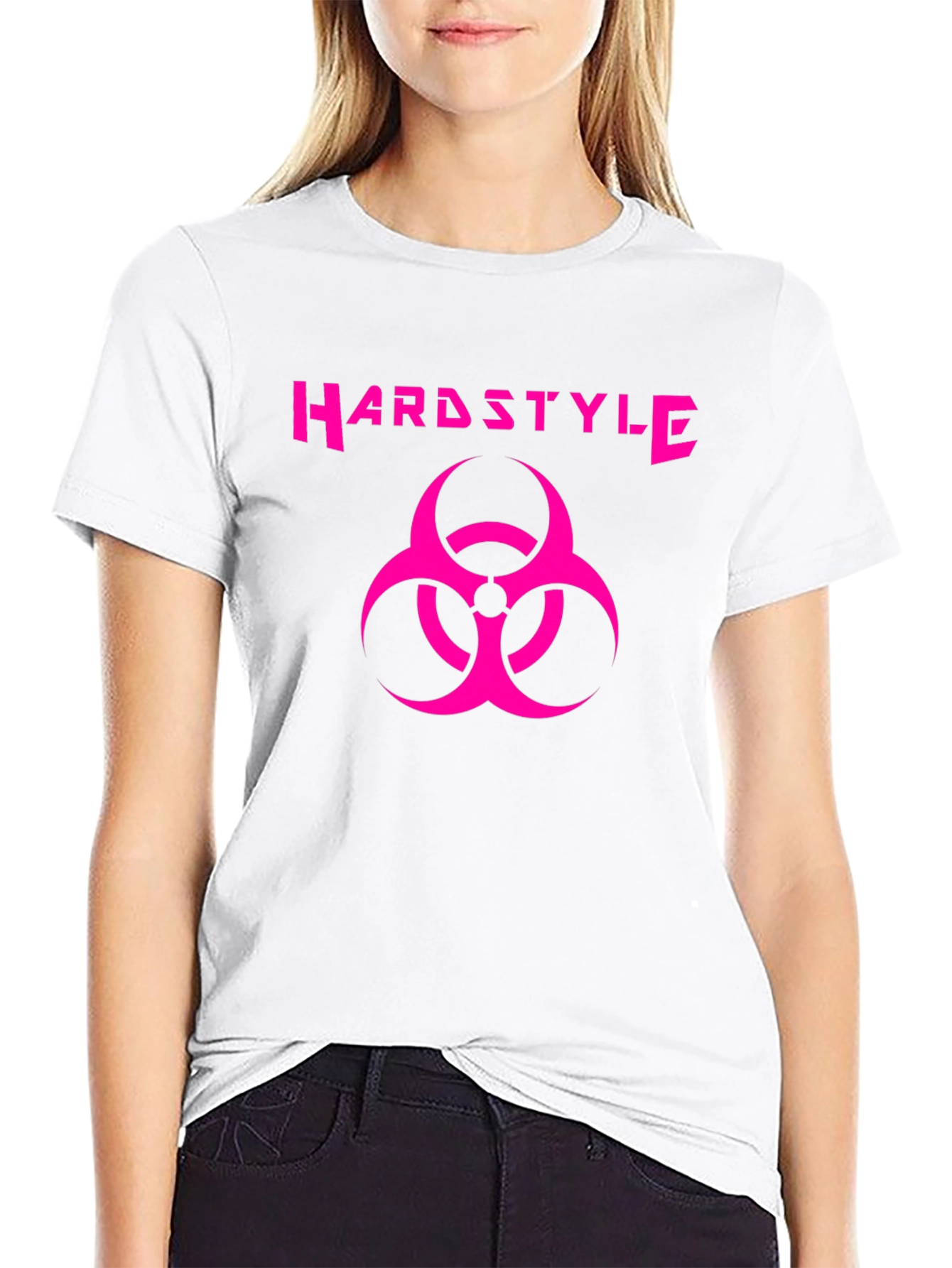 Hardstyle Biohazard Graphic Tee - Black