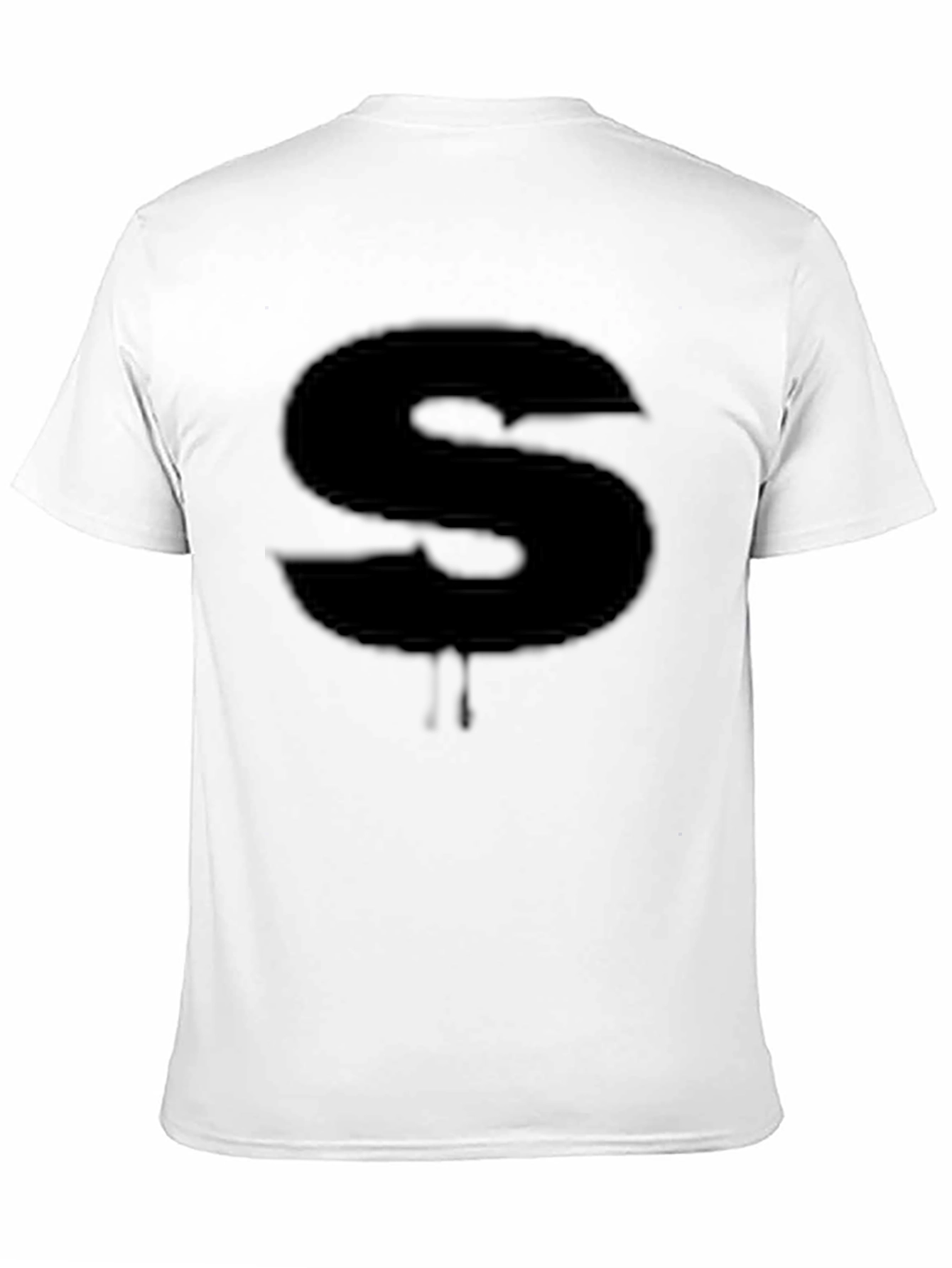 Modern Black S Graphic T-Shirt