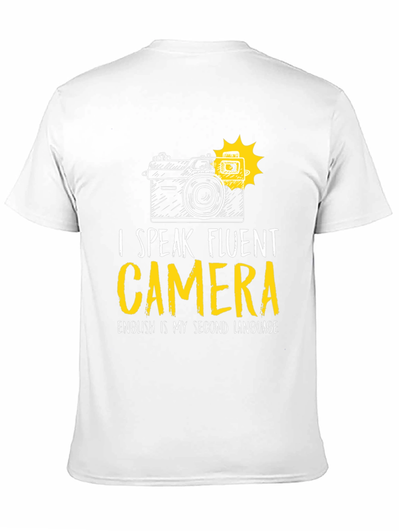 I Speak Fluent Camera Graphic T-Shirt